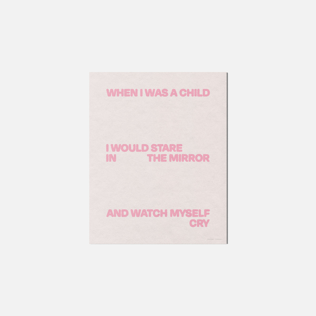 CHILD PRINT