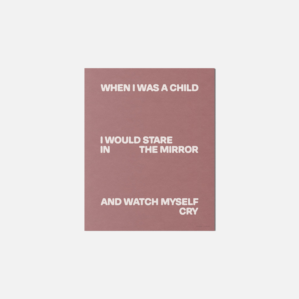 CHILD PRINT