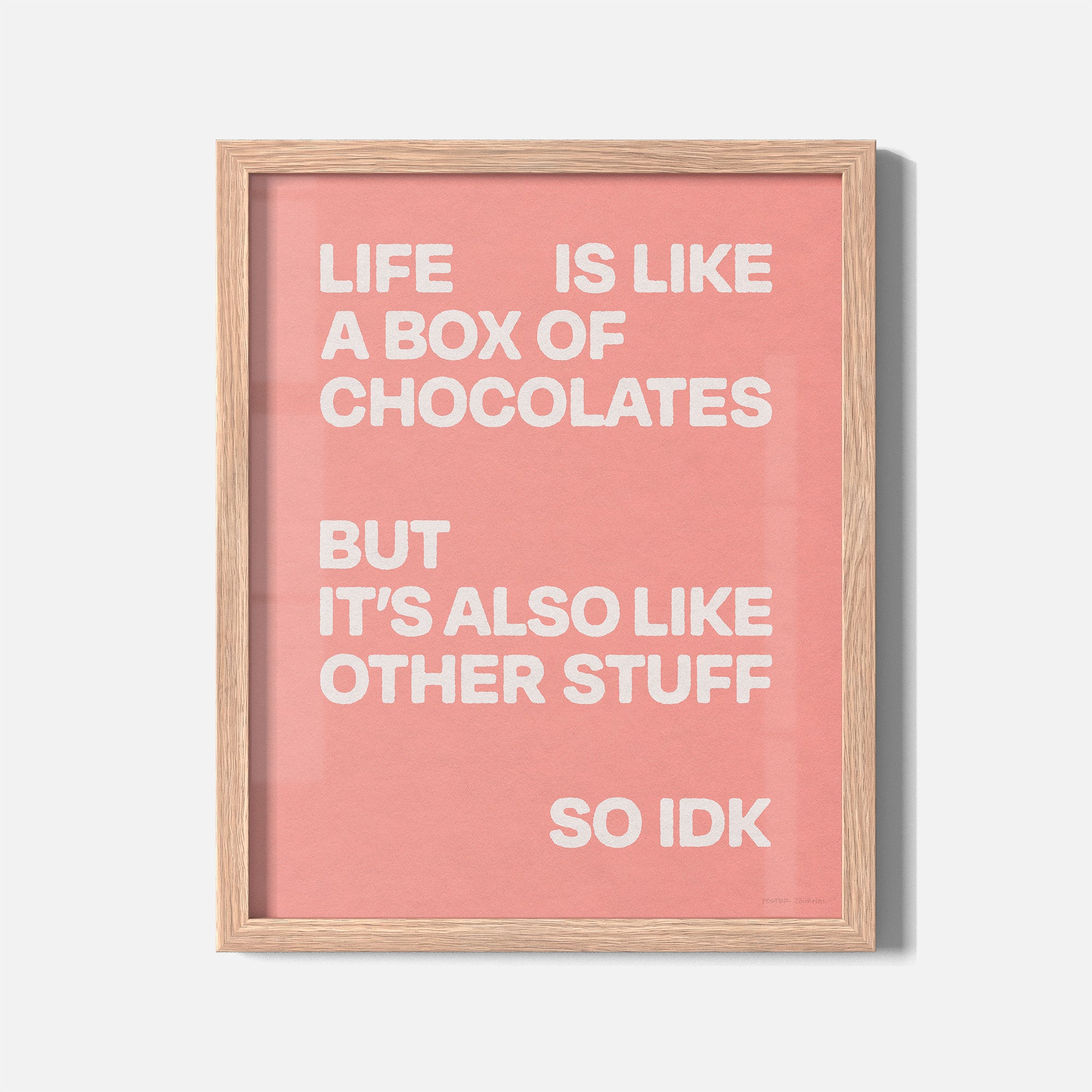 CHOCOLATES PRINT
