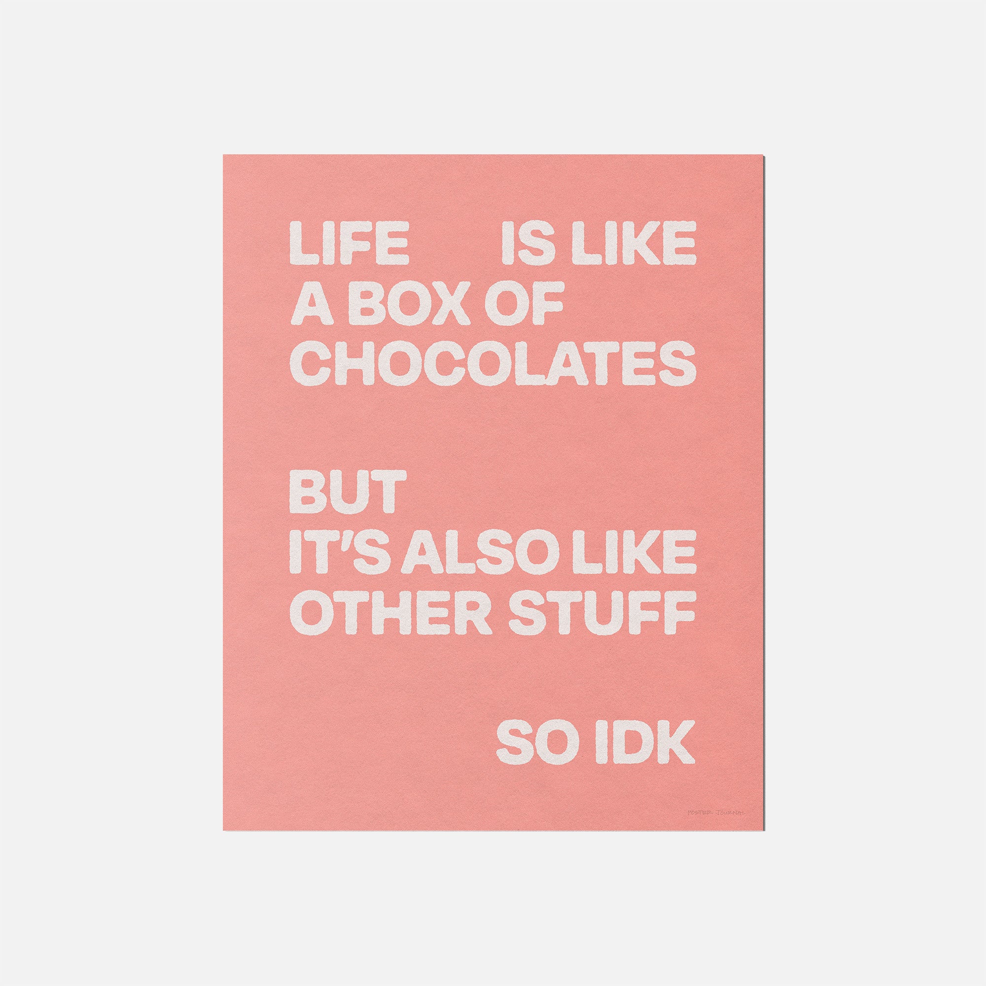 CHOCOLATES PRINT