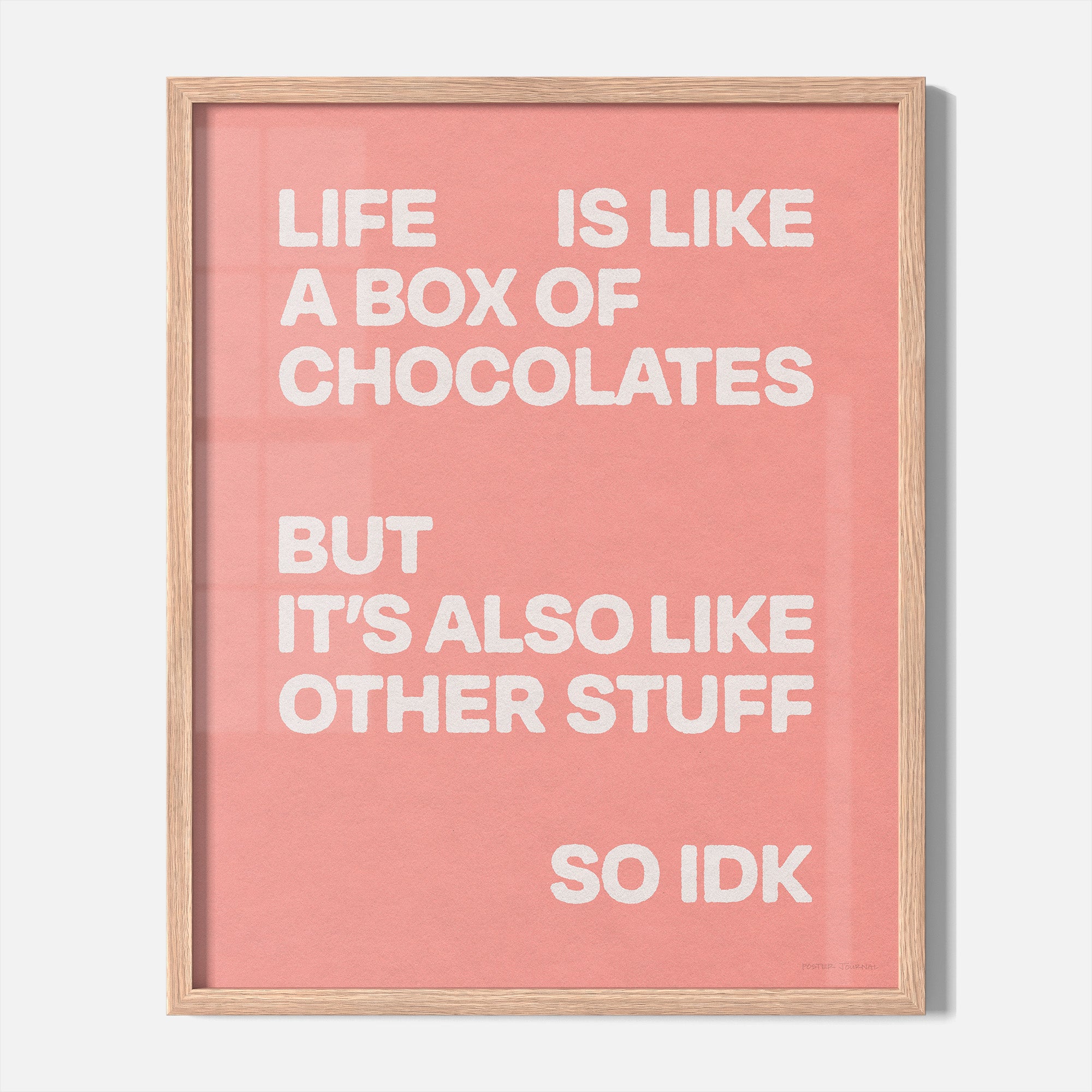 CHOCOLATES PRINT