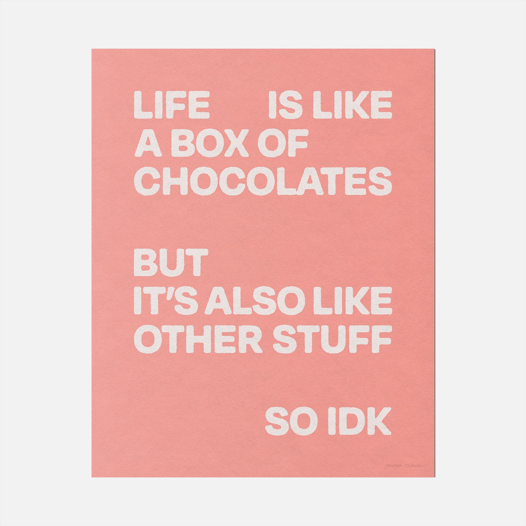 CHOCOLATES PRINT