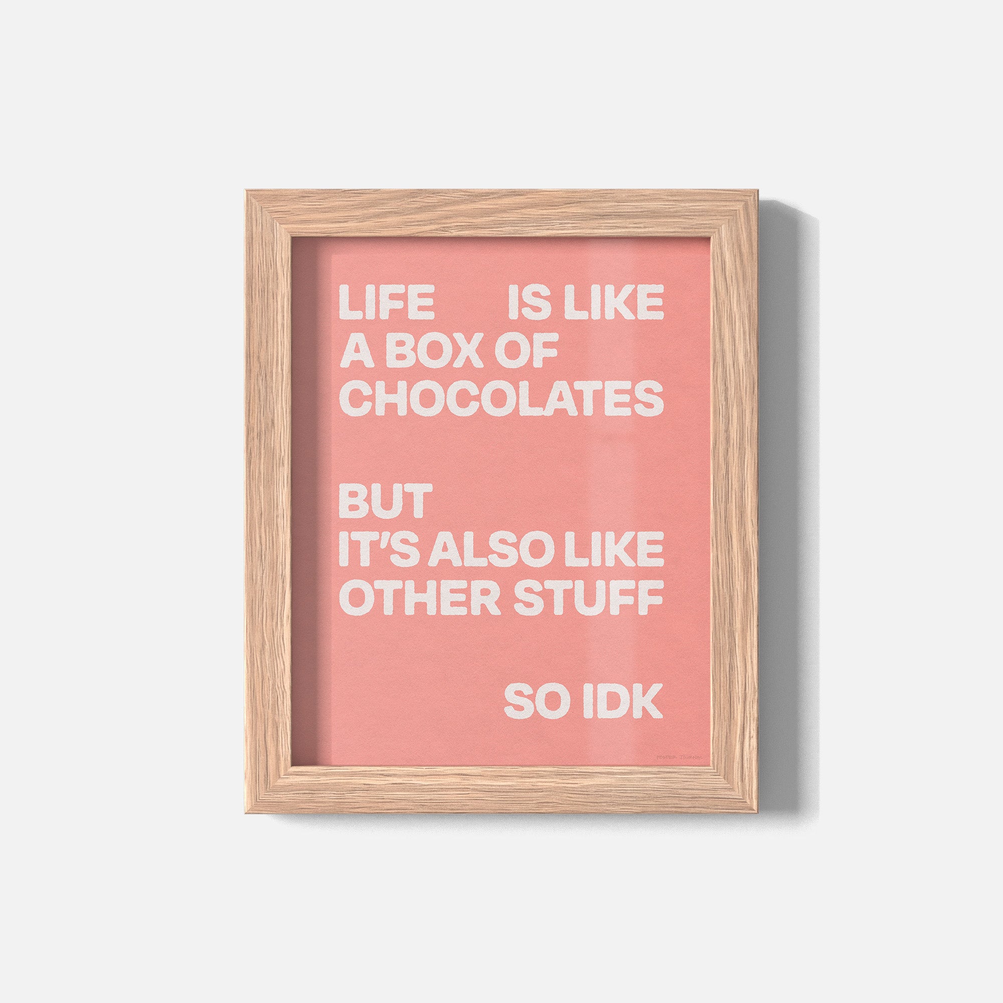 CHOCOLATES PRINT