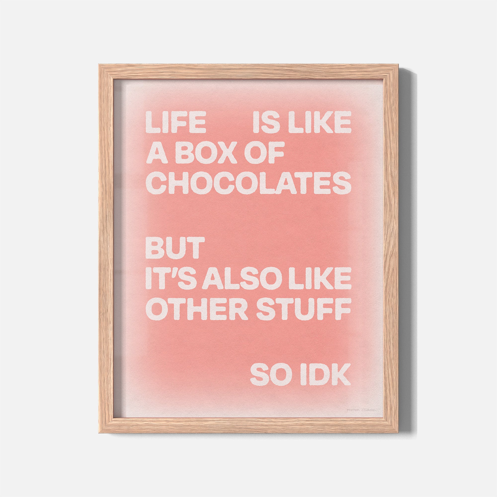 CHOCOLATES PRINT