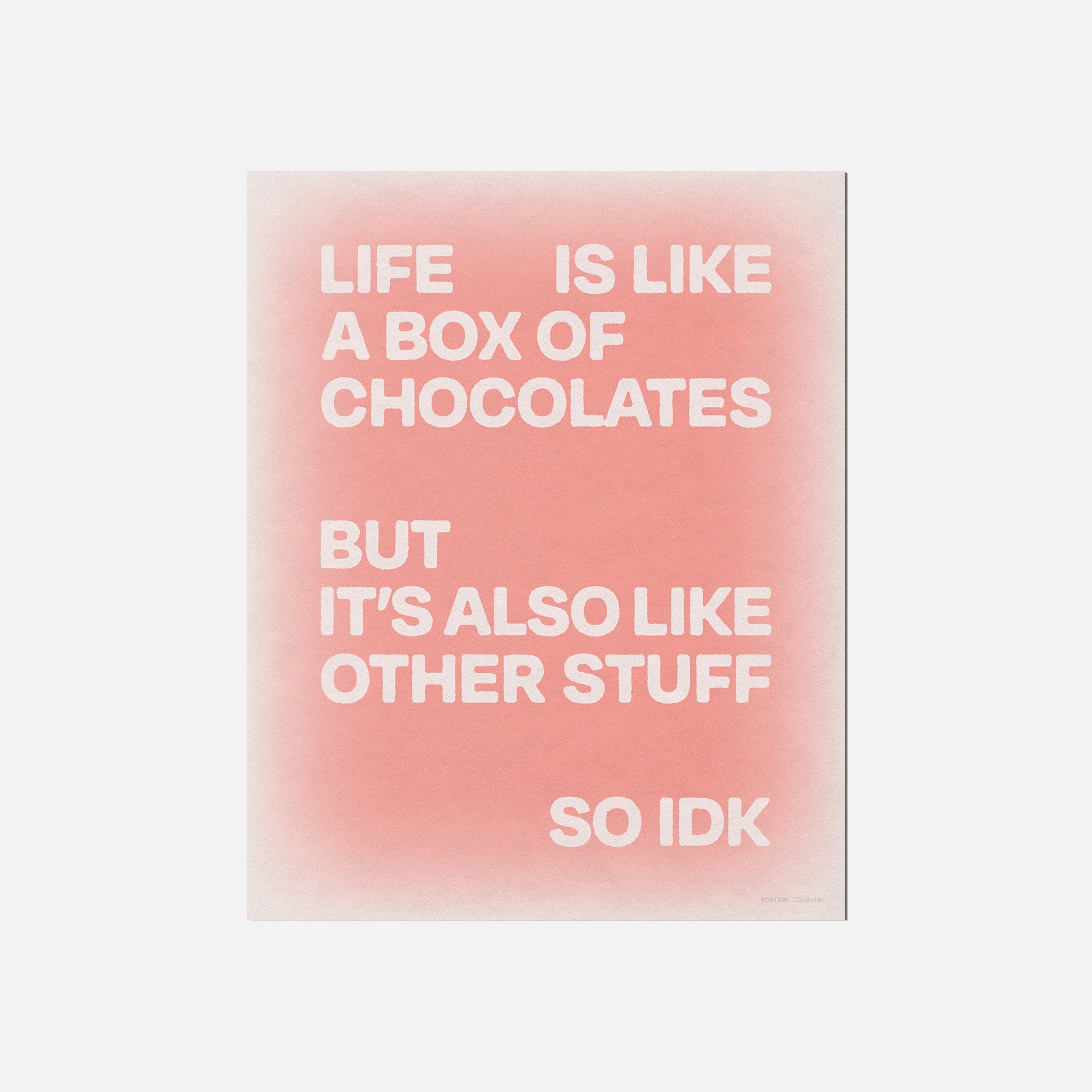 CHOCOLATES PRINT