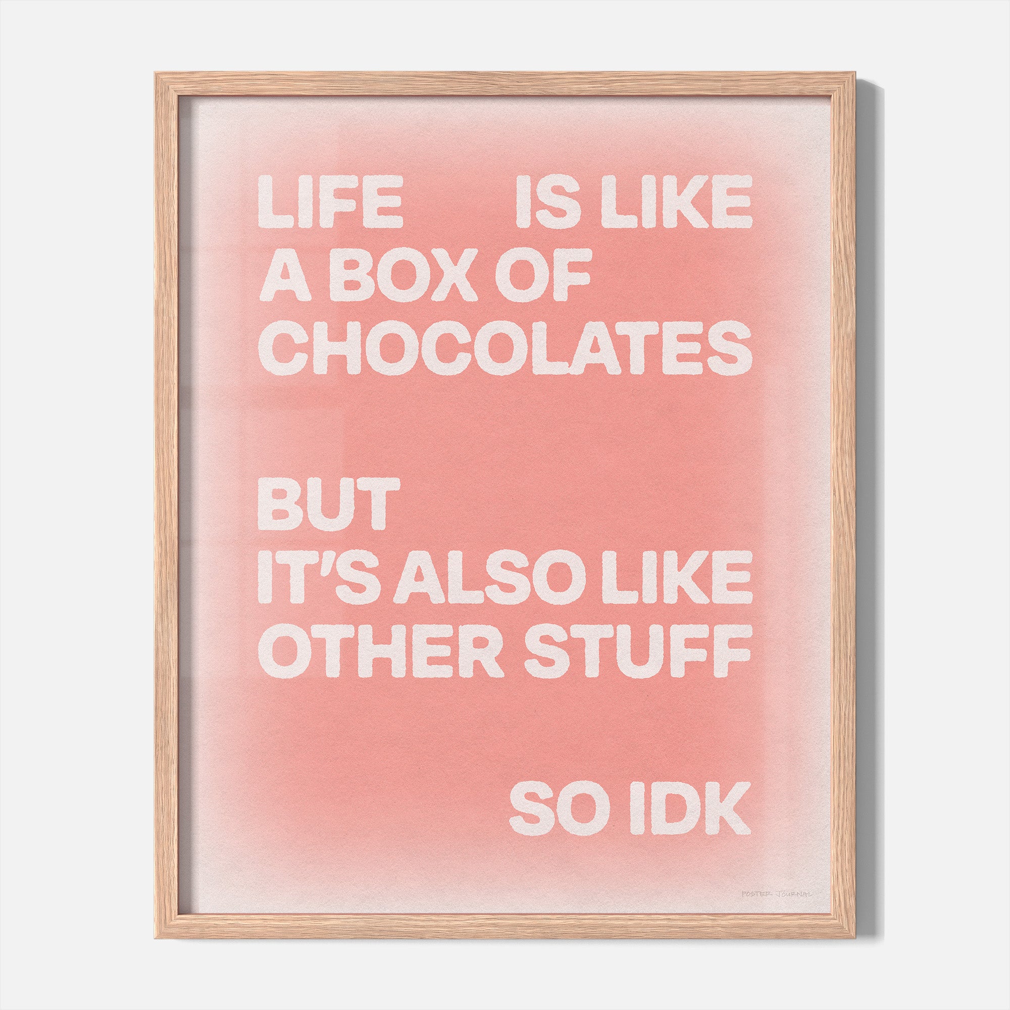 CHOCOLATES PRINT