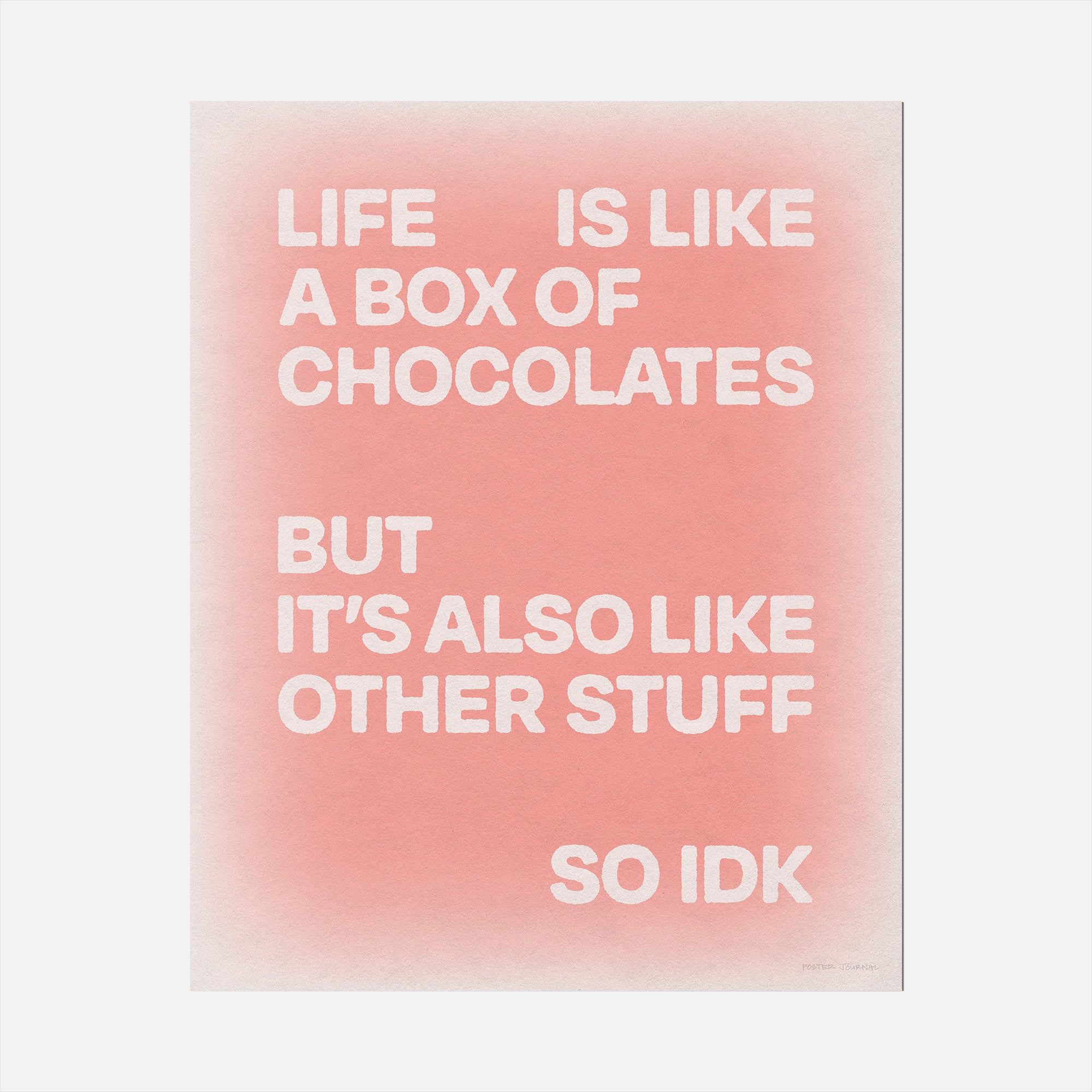 CHOCOLATES PRINT