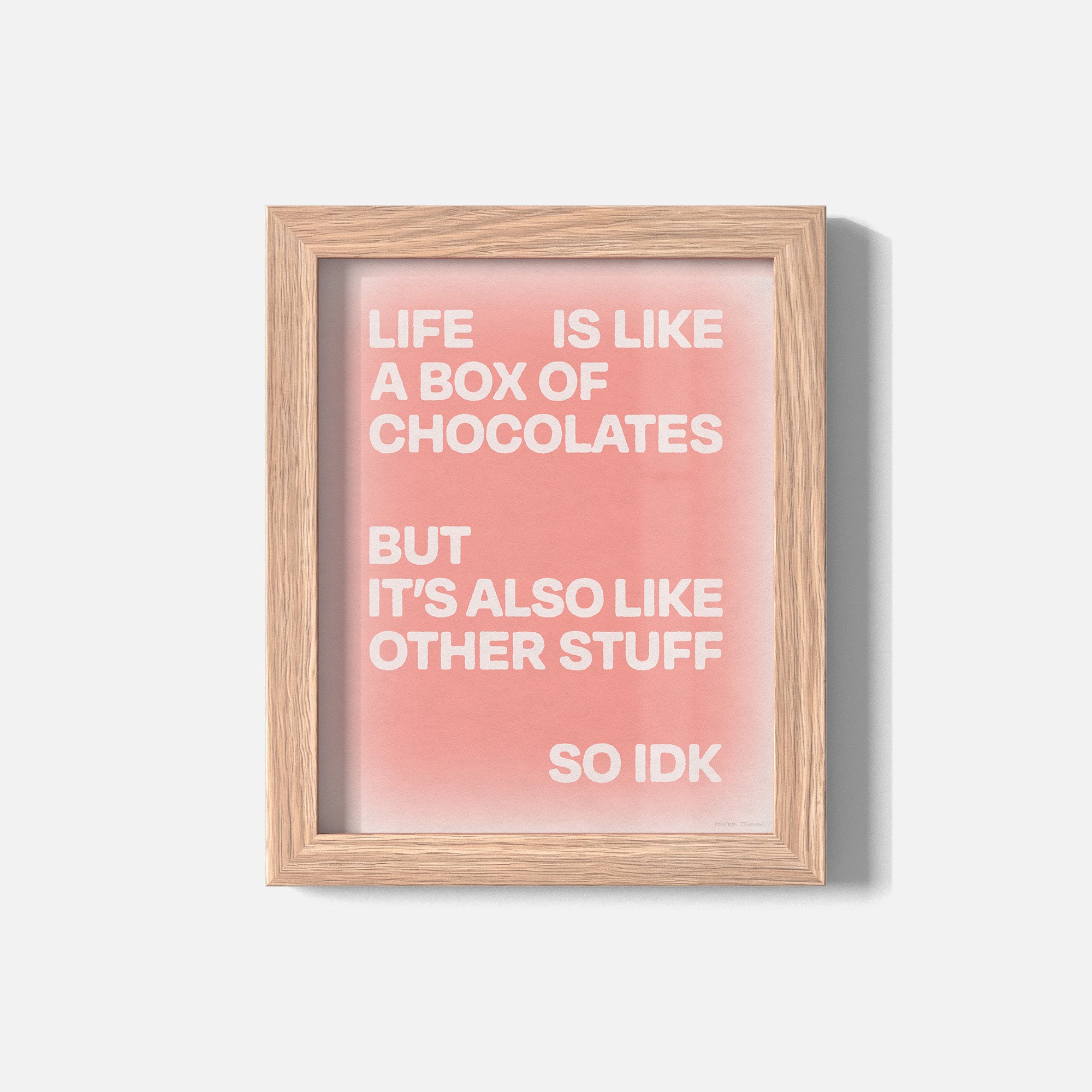CHOCOLATES PRINT