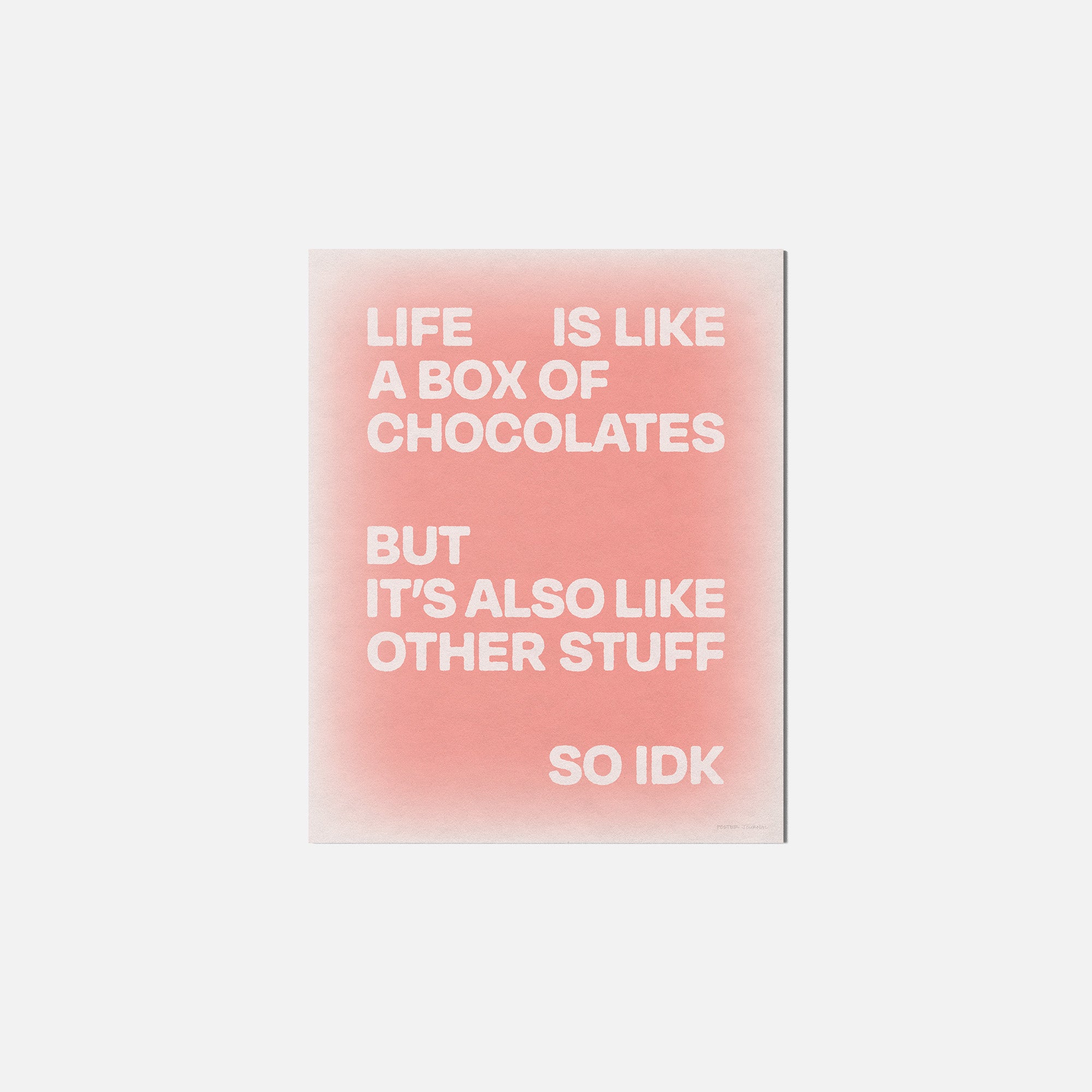 CHOCOLATES PRINT