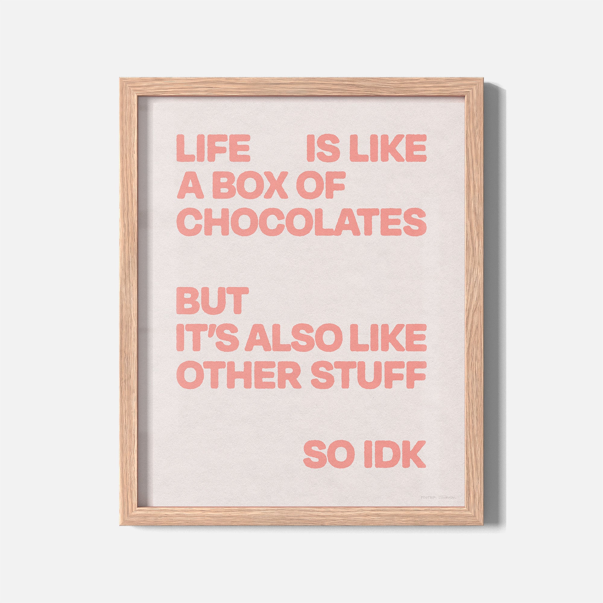 CHOCOLATES PRINT