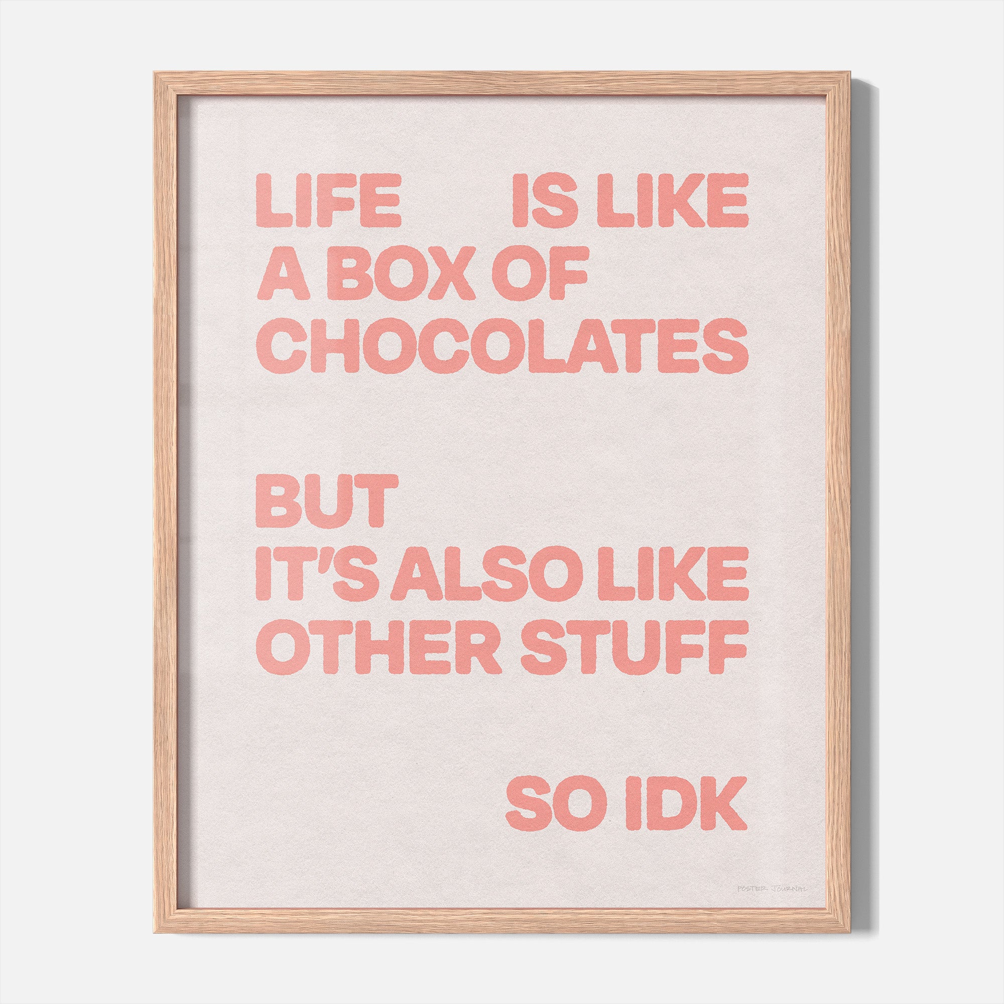 CHOCOLATES PRINT
