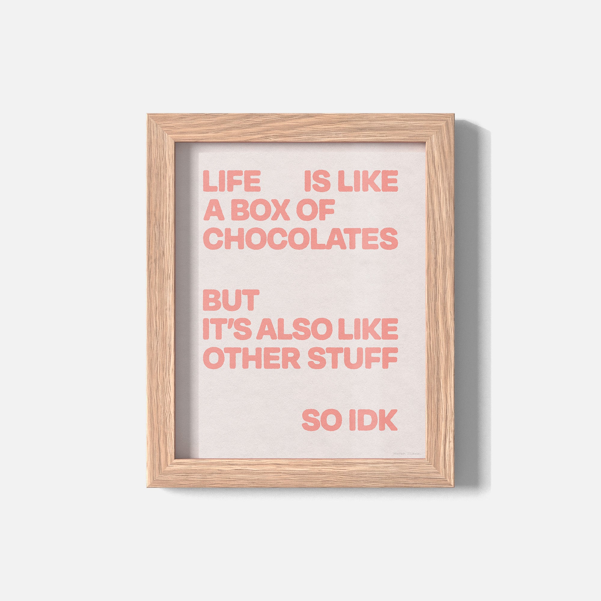 CHOCOLATES PRINT