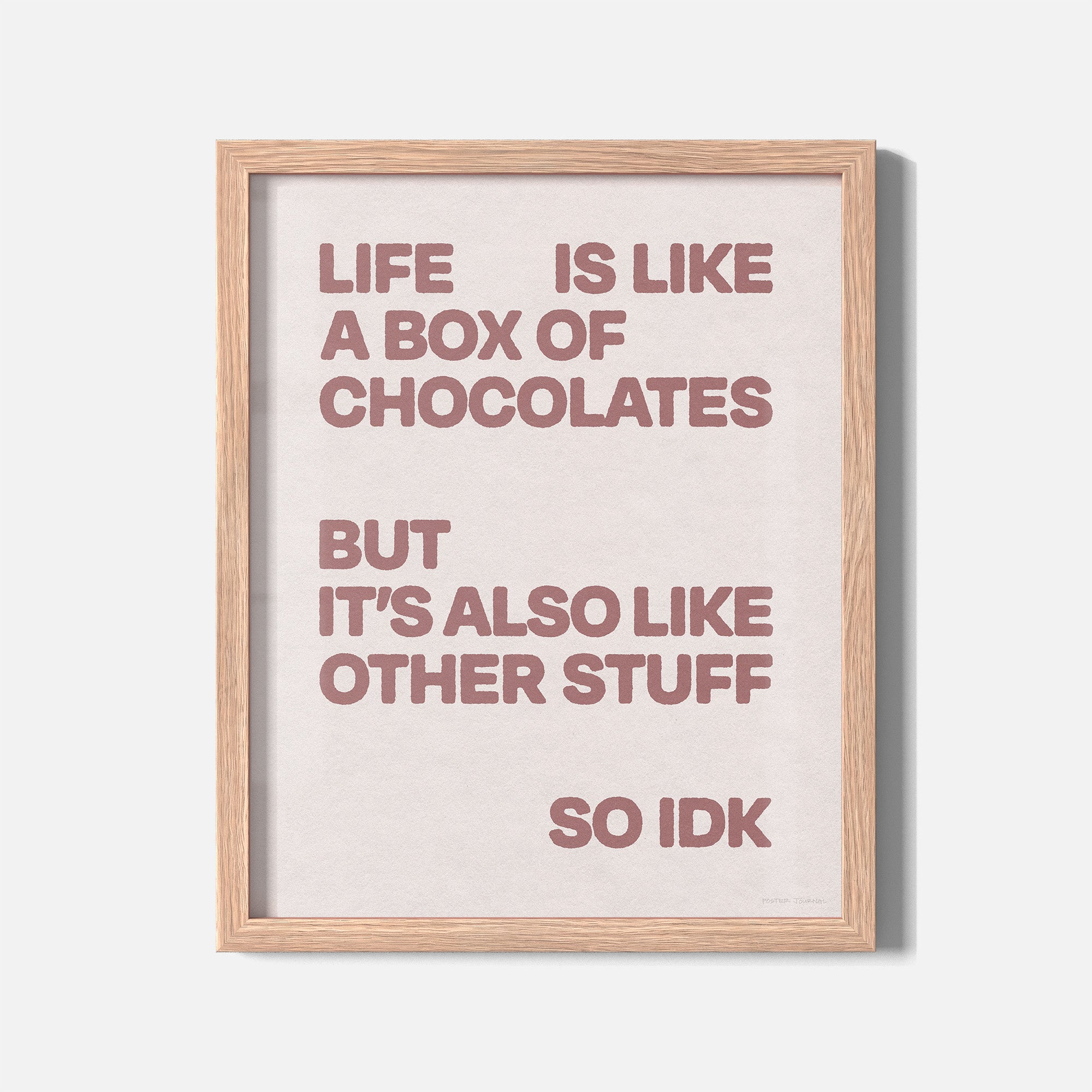 CHOCOLATES PRINT
