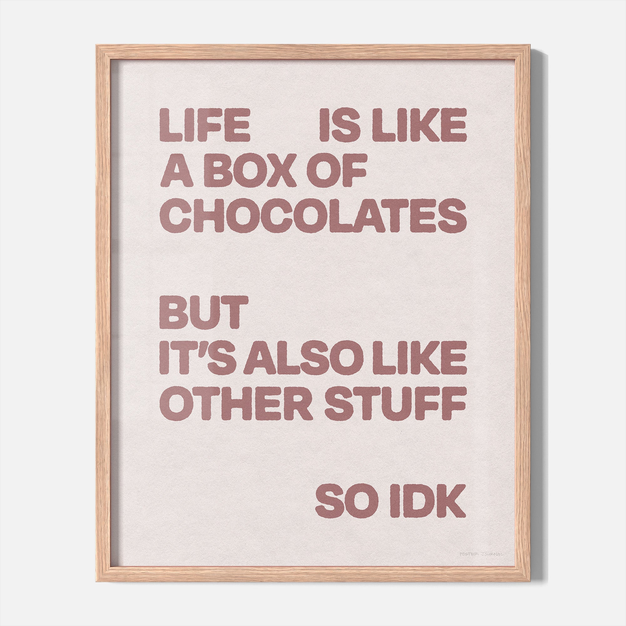 CHOCOLATES PRINT