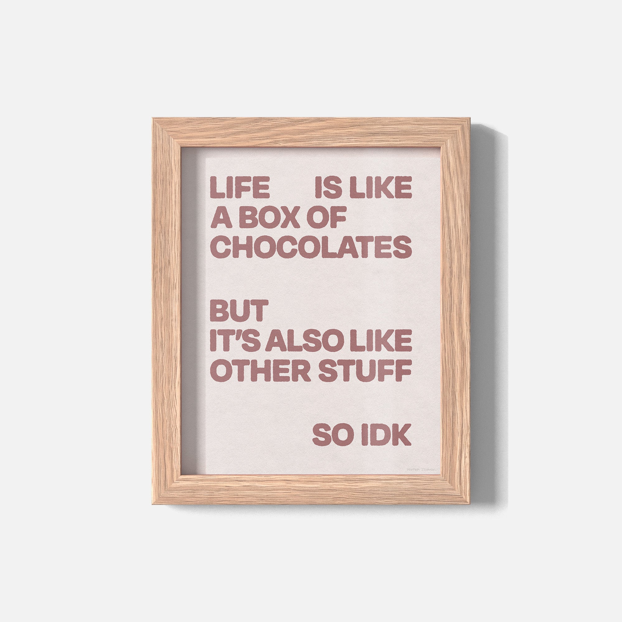 CHOCOLATES PRINT