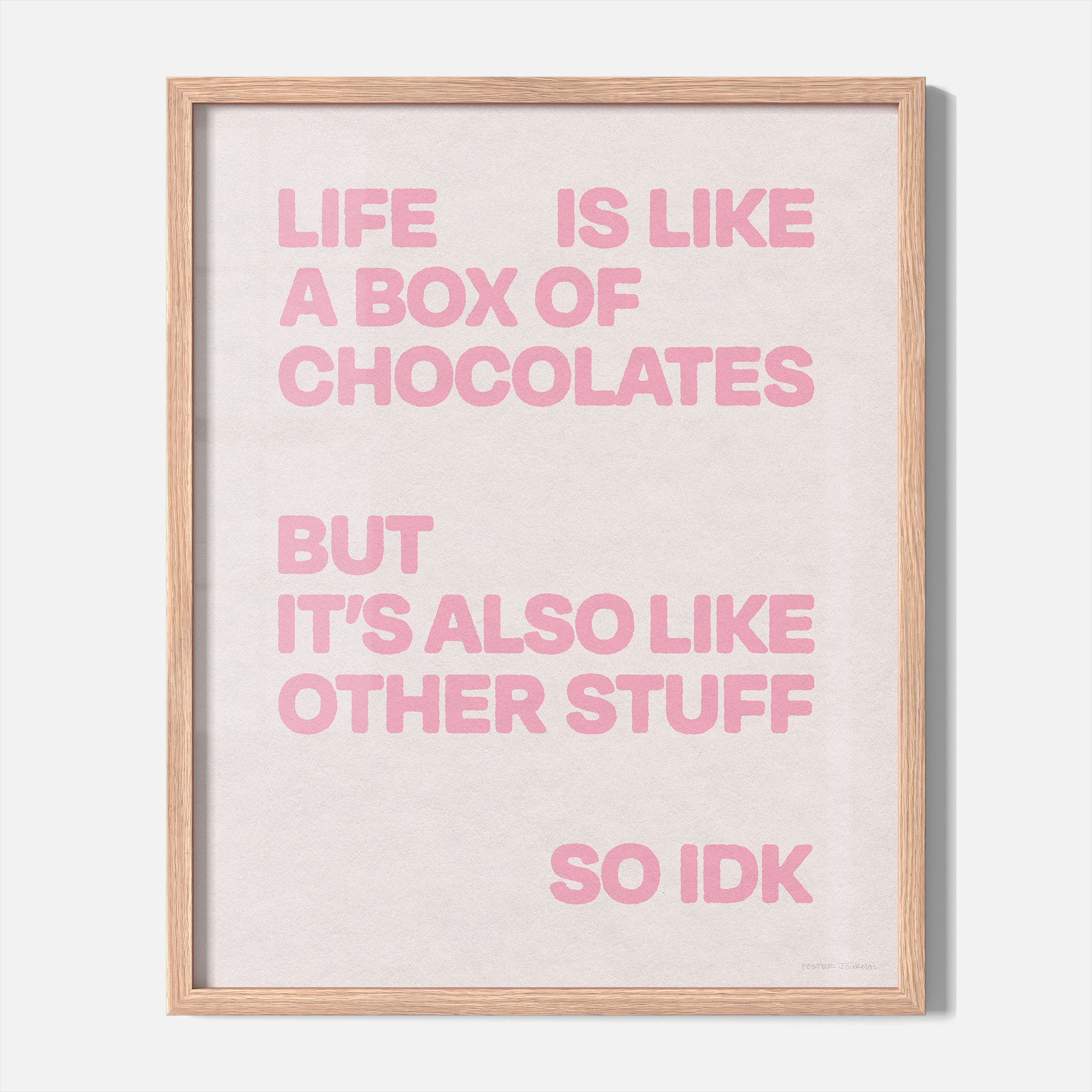CHOCOLATES PRINT