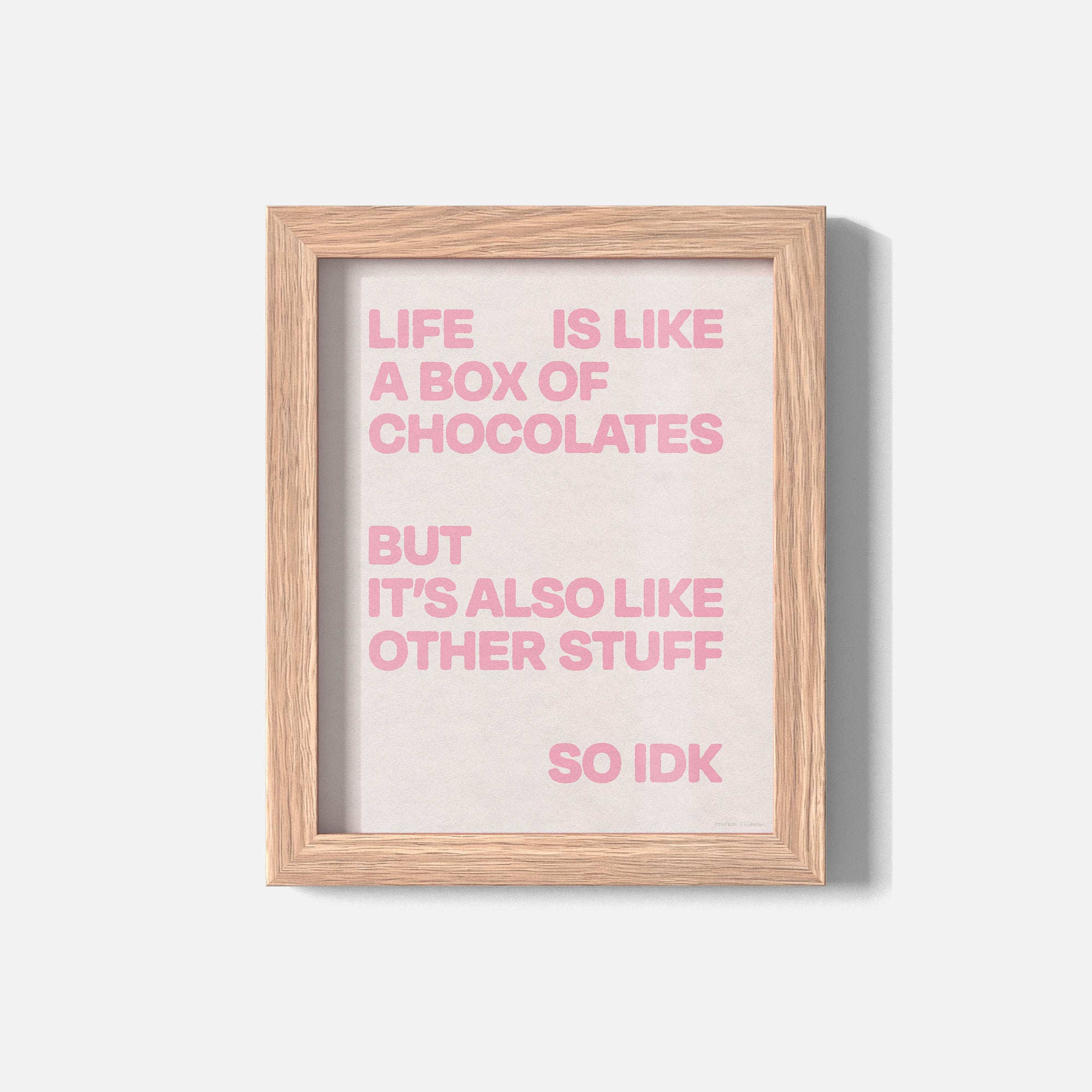 CHOCOLATES PRINT