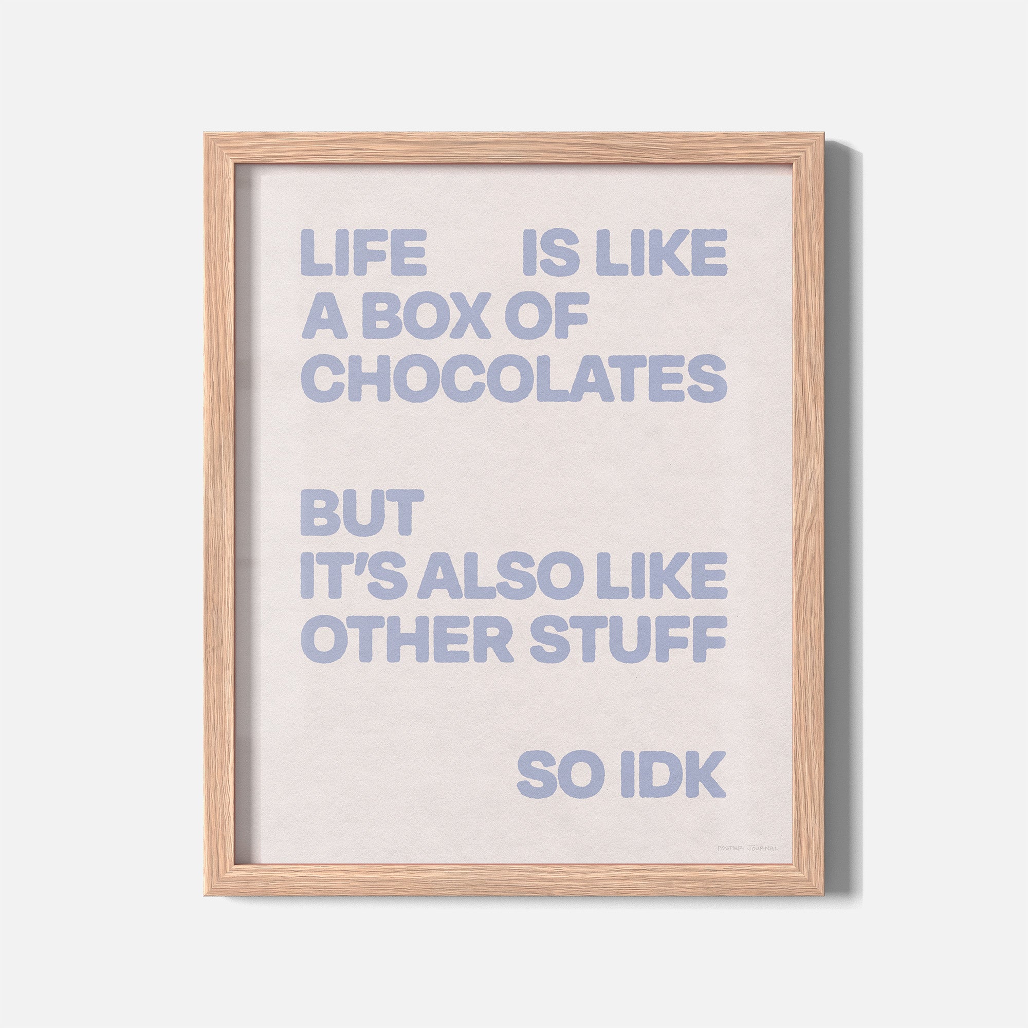 CHOCOLATES PRINT