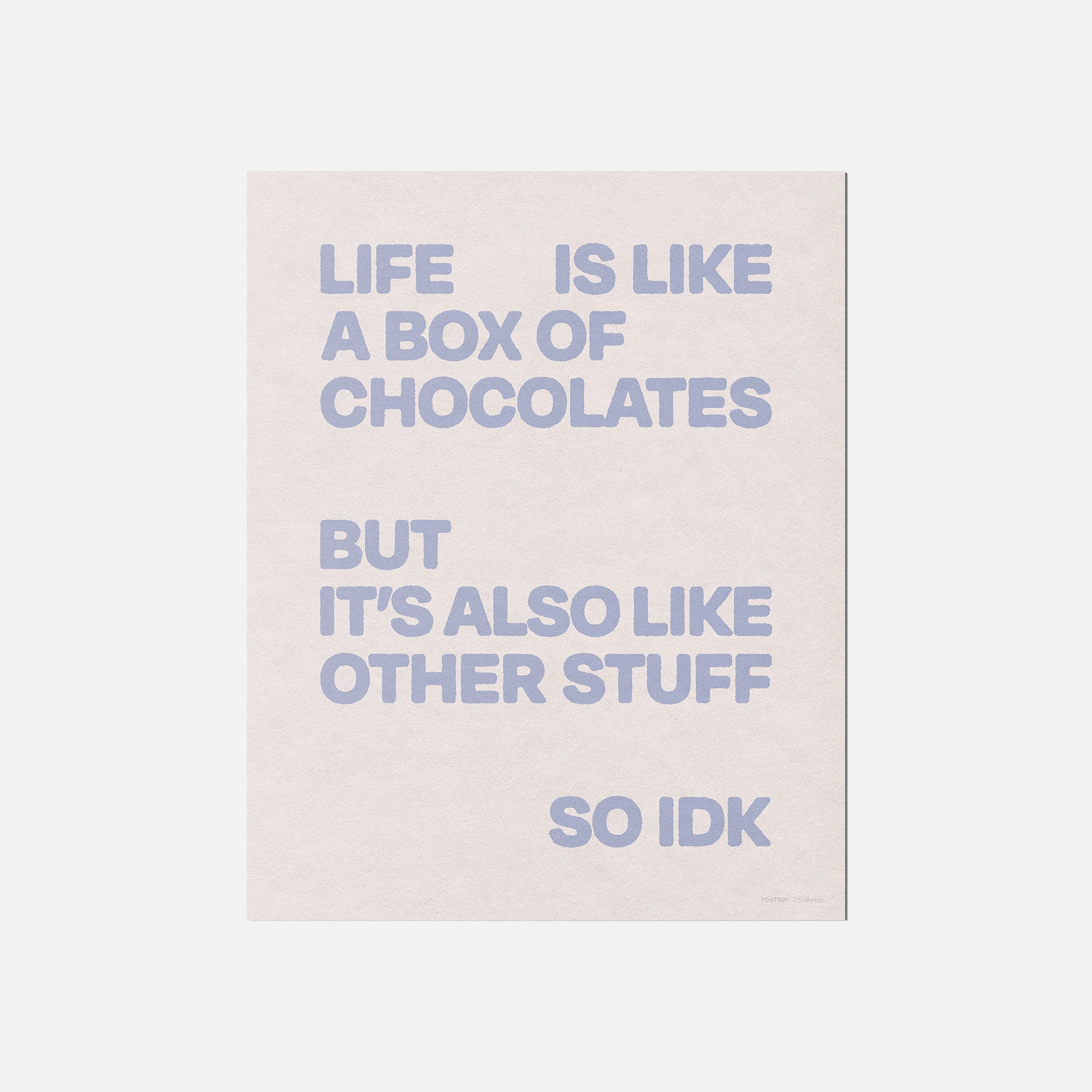 CHOCOLATES PRINT