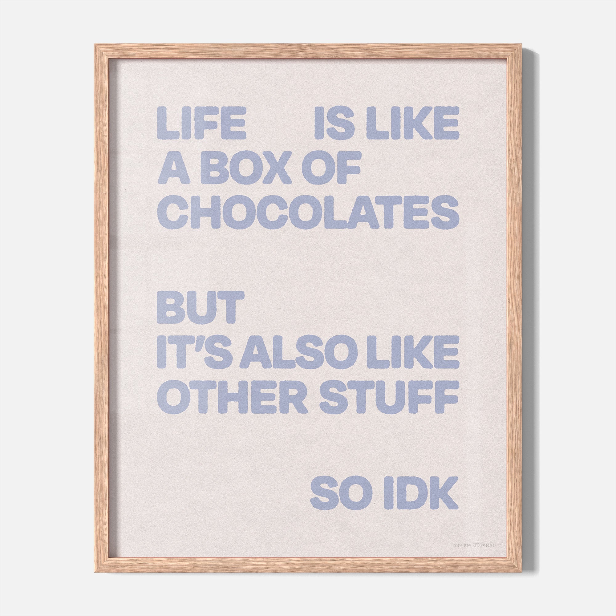CHOCOLATES PRINT