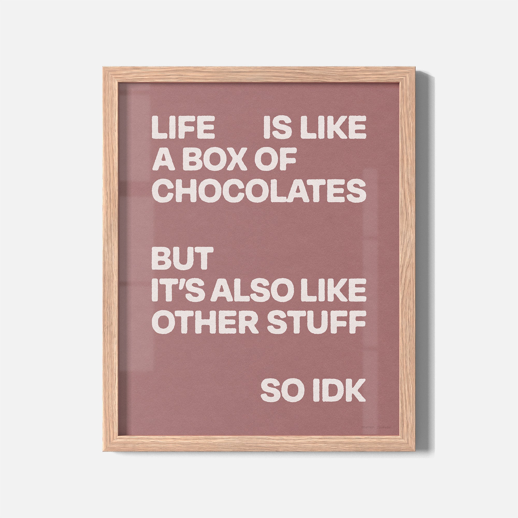 CHOCOLATES PRINT