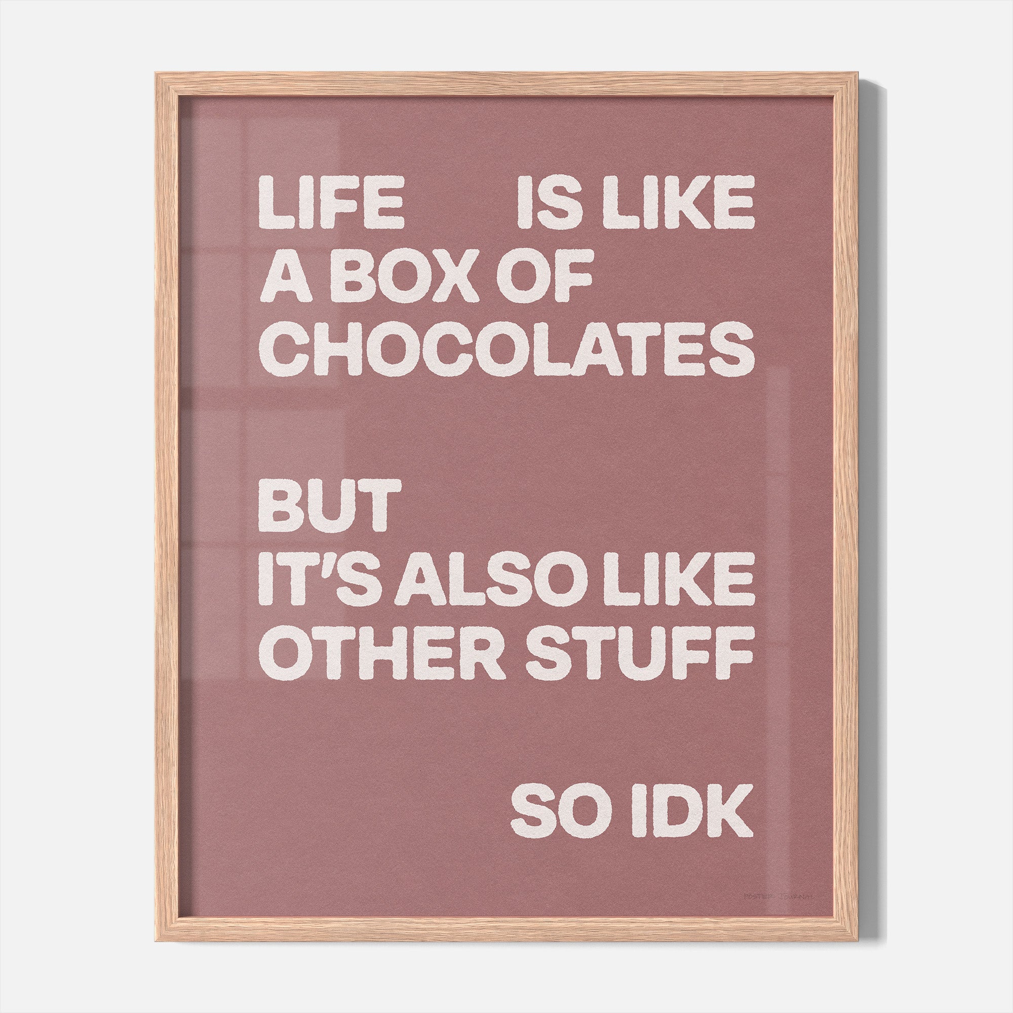 CHOCOLATES PRINT