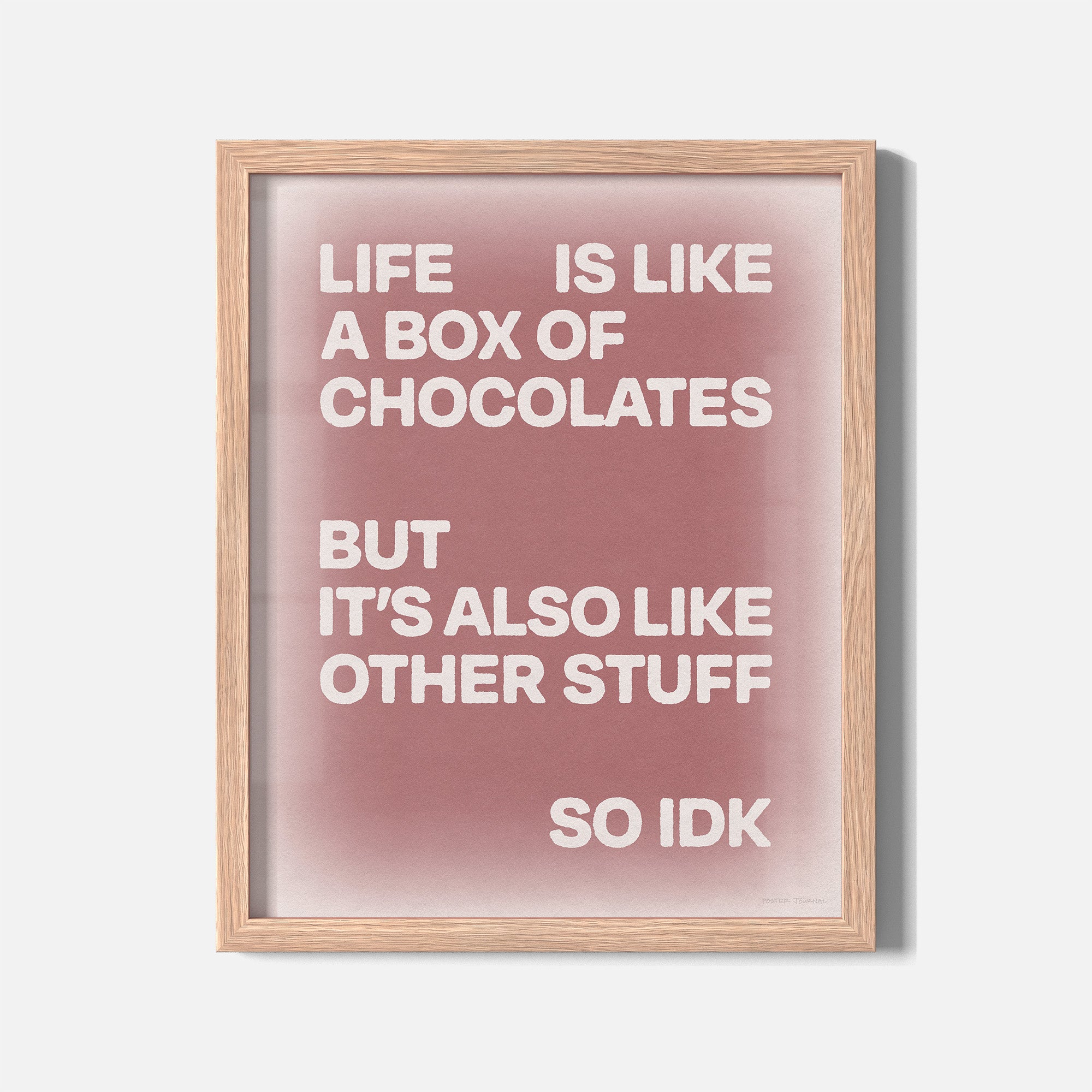 CHOCOLATES PRINT