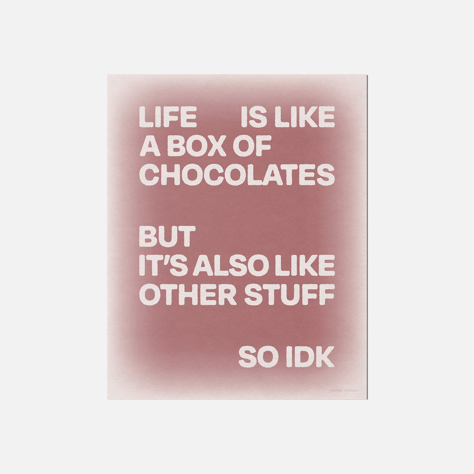 CHOCOLATES PRINT