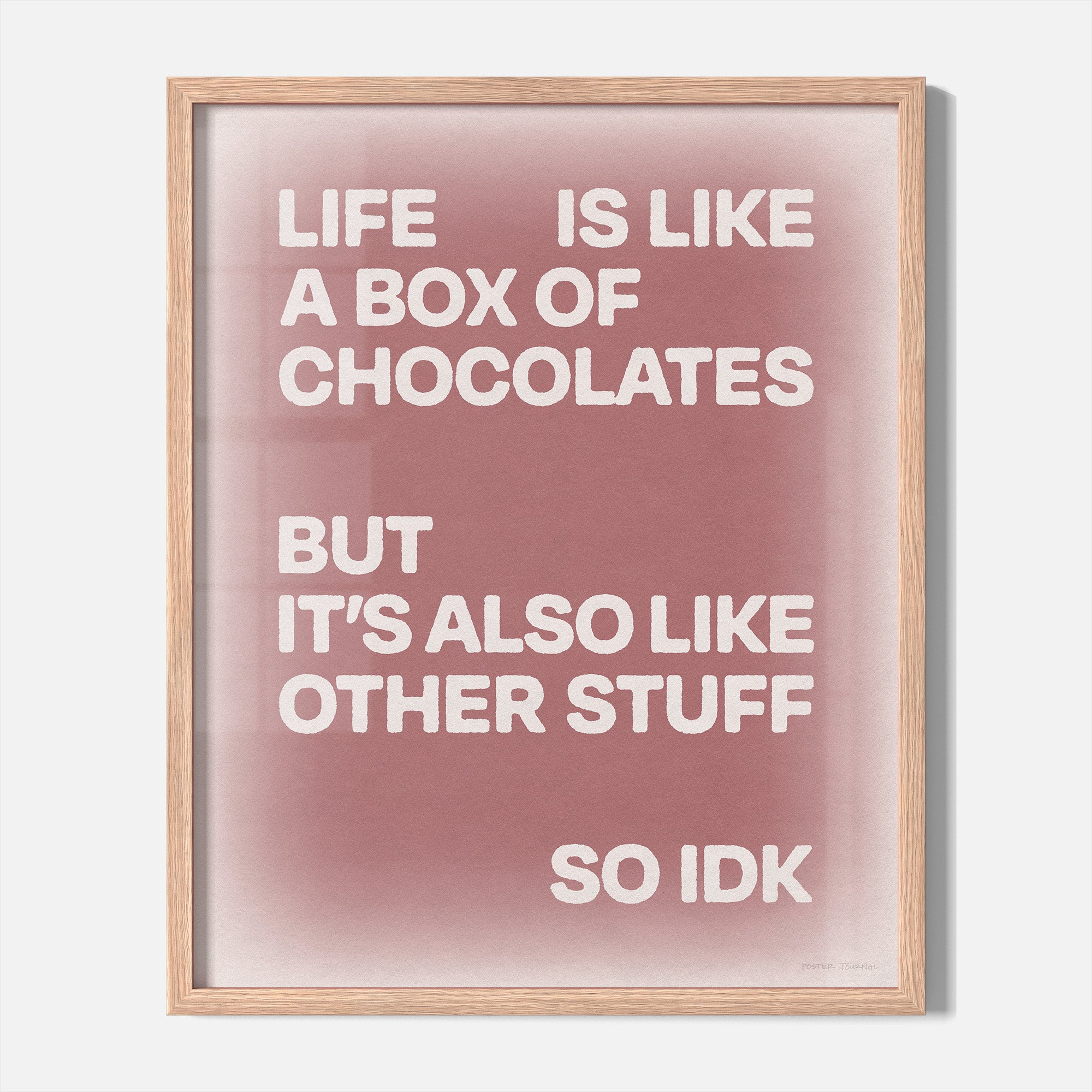 CHOCOLATES PRINT