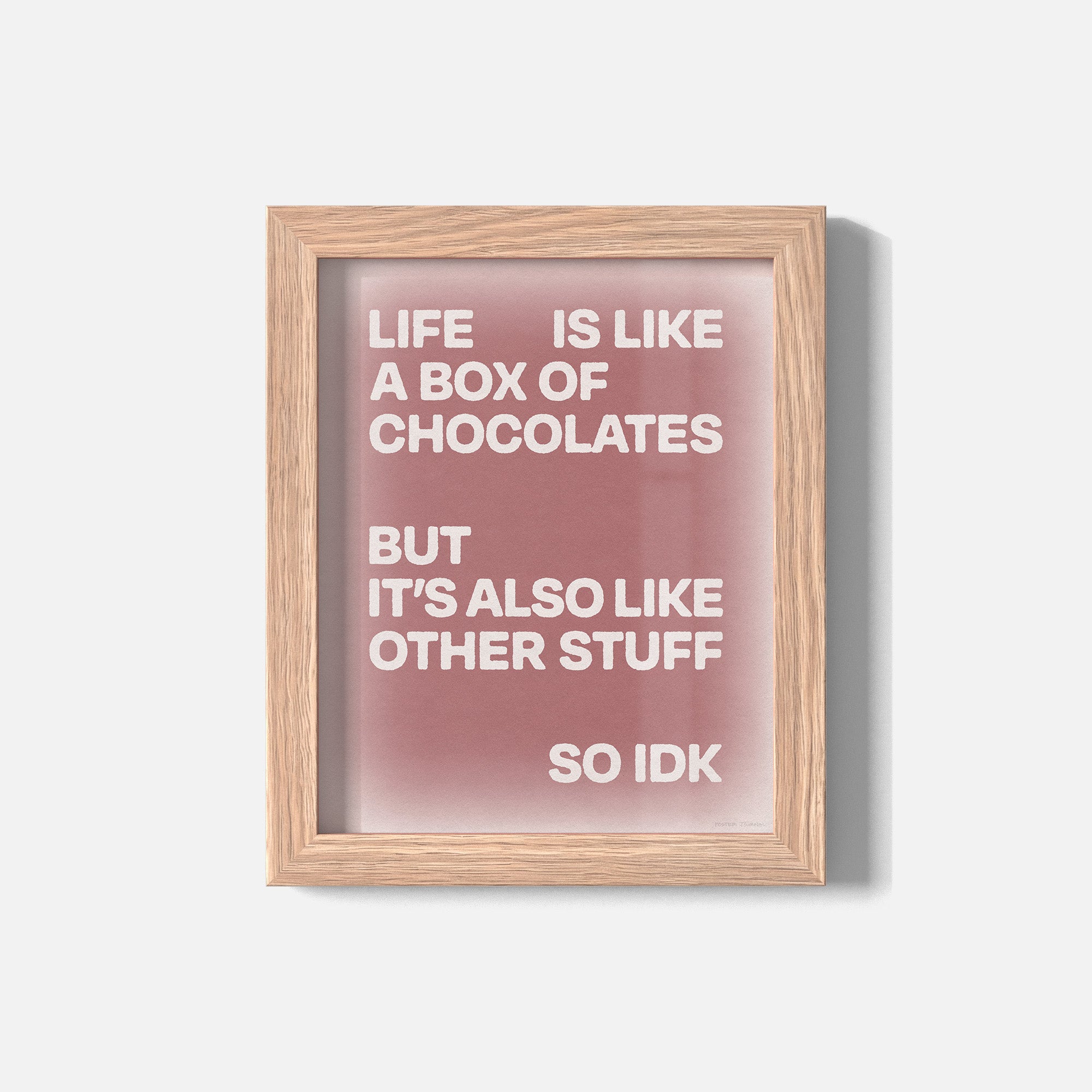 CHOCOLATES PRINT