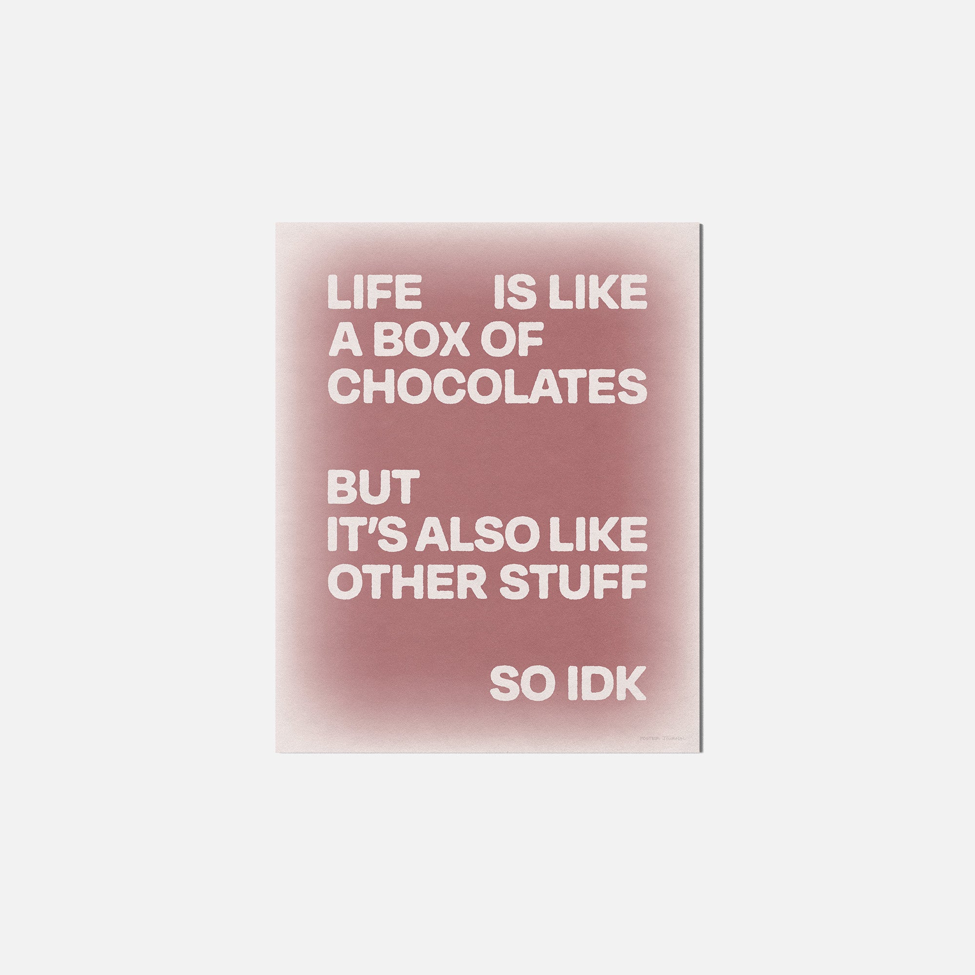 CHOCOLATES PRINT