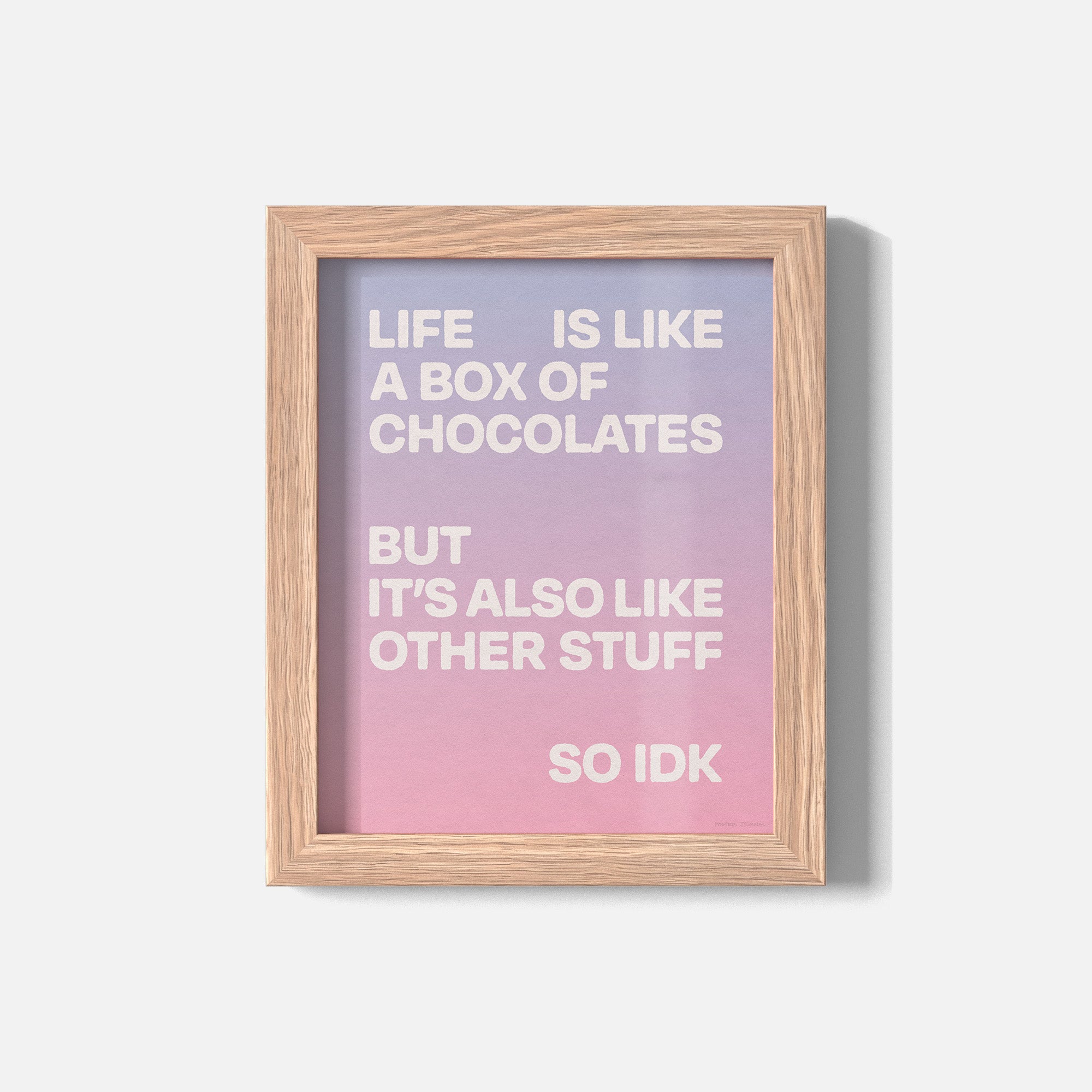 CHOCOLATES PRINT