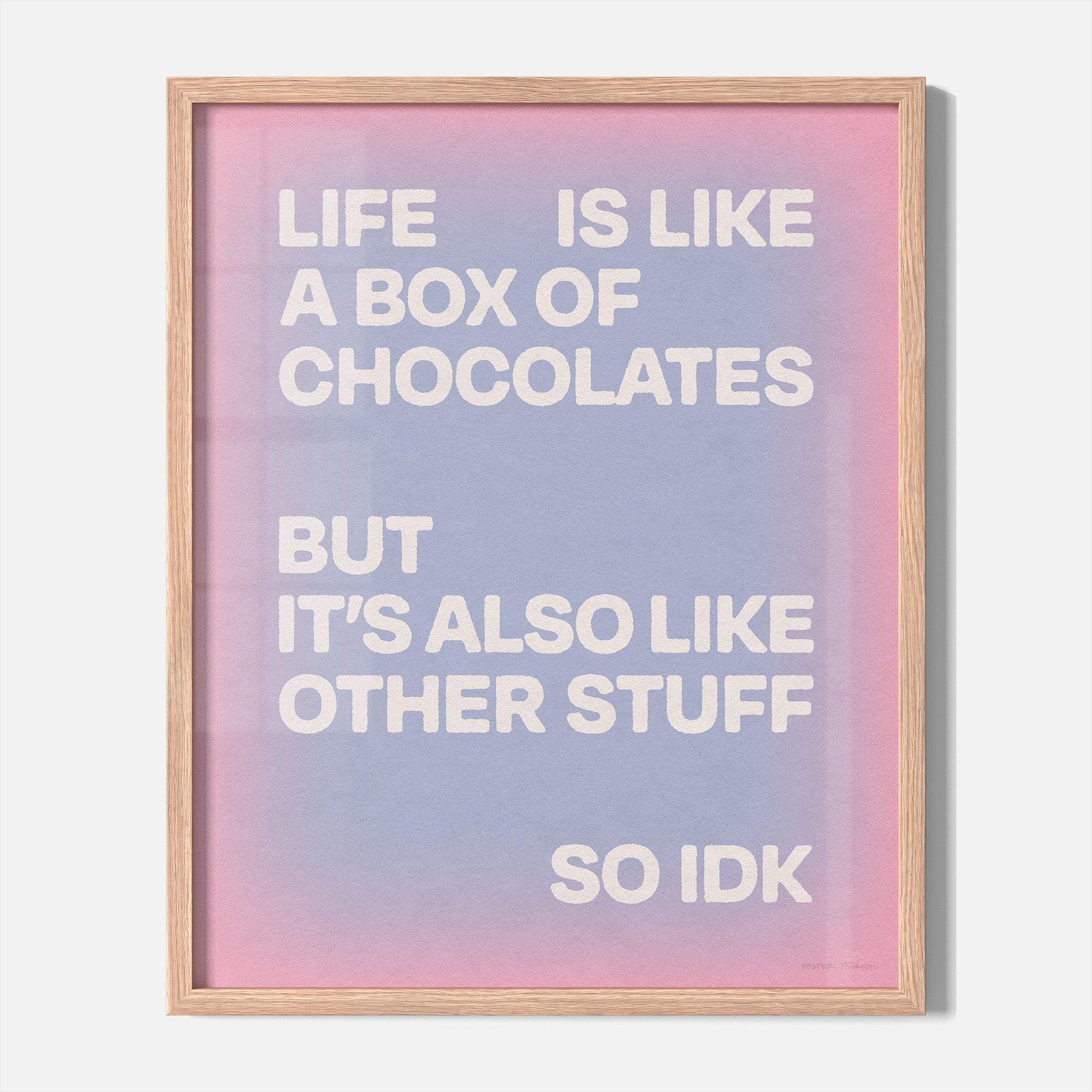 CHOCOLATES PRINT