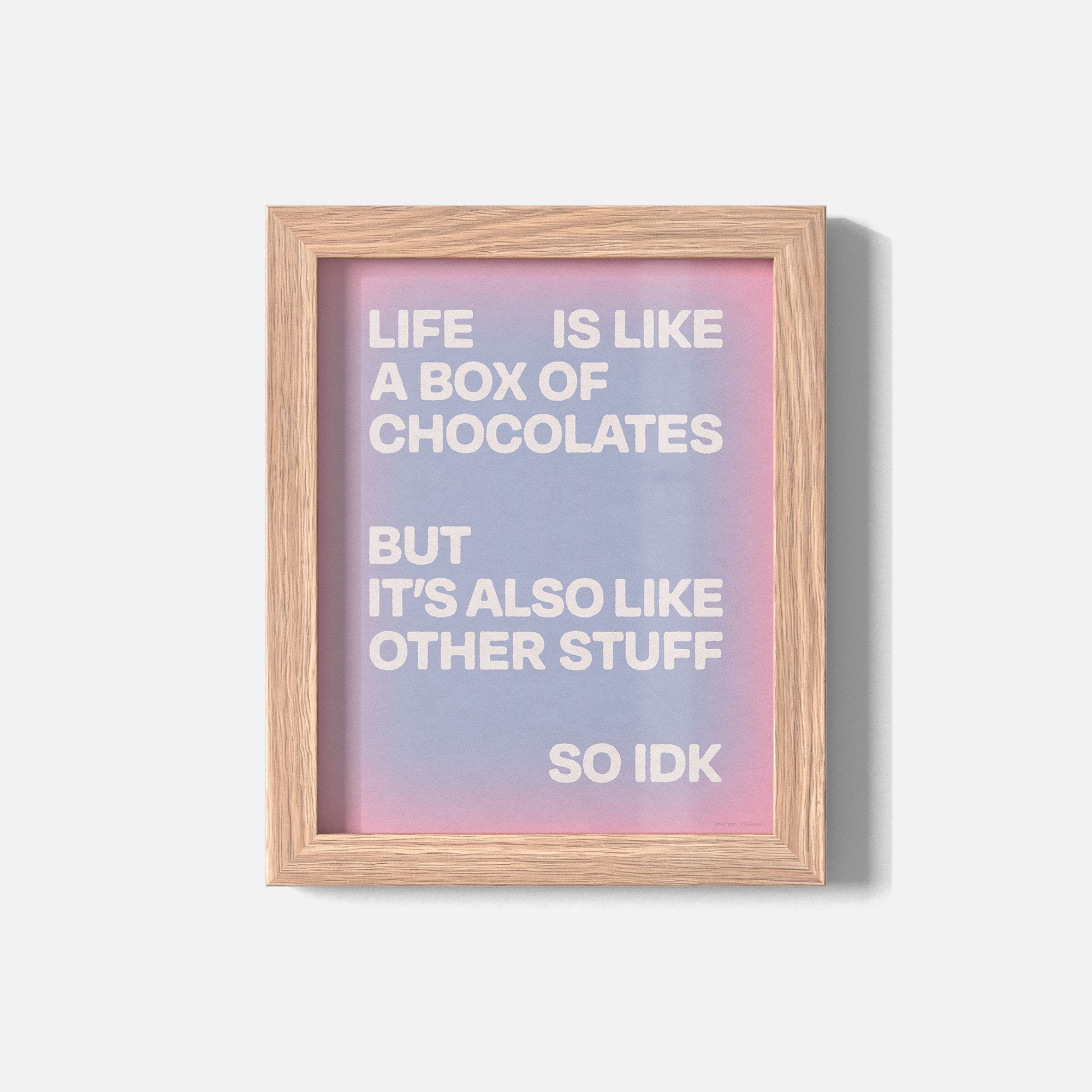 CHOCOLATES PRINT