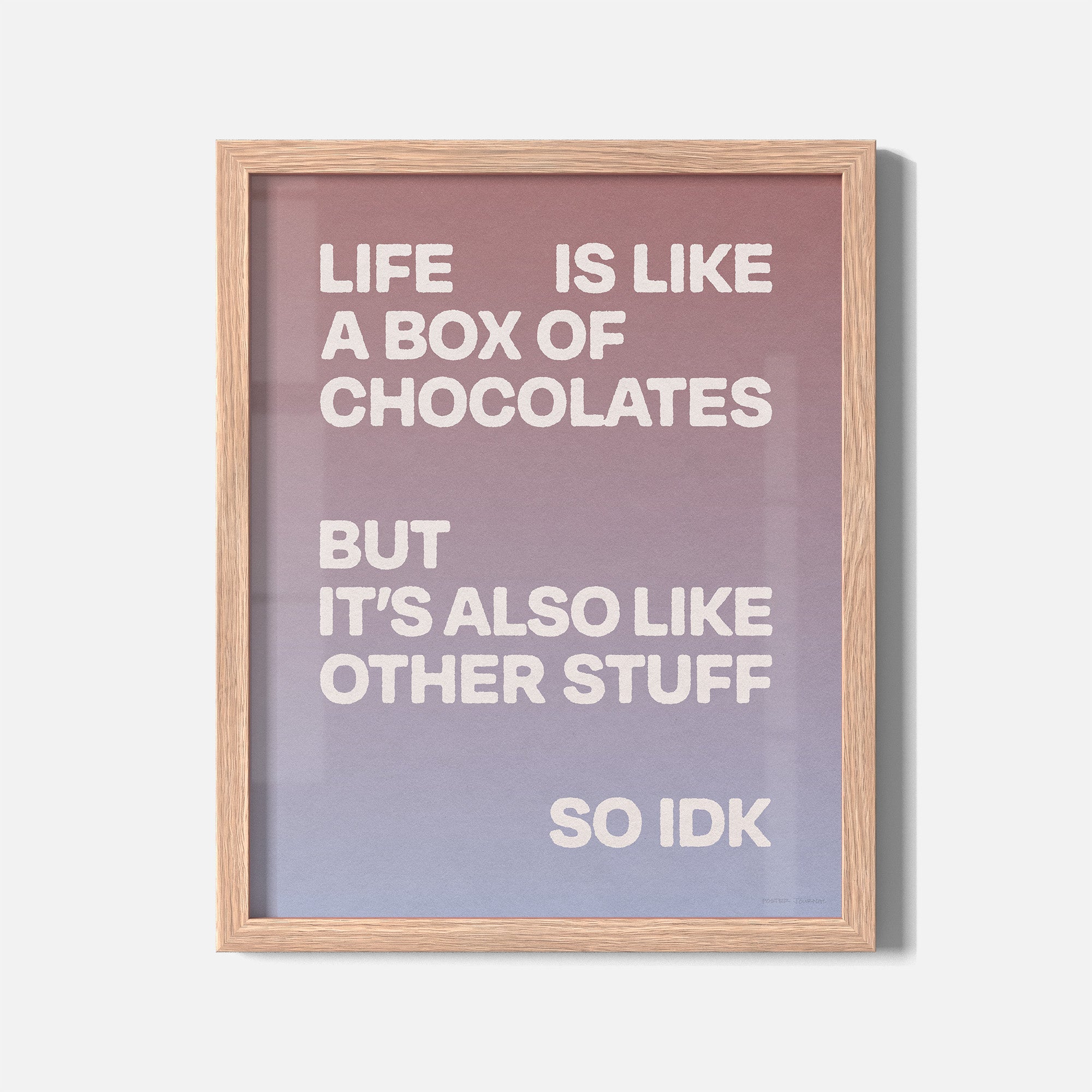 CHOCOLATES PRINT