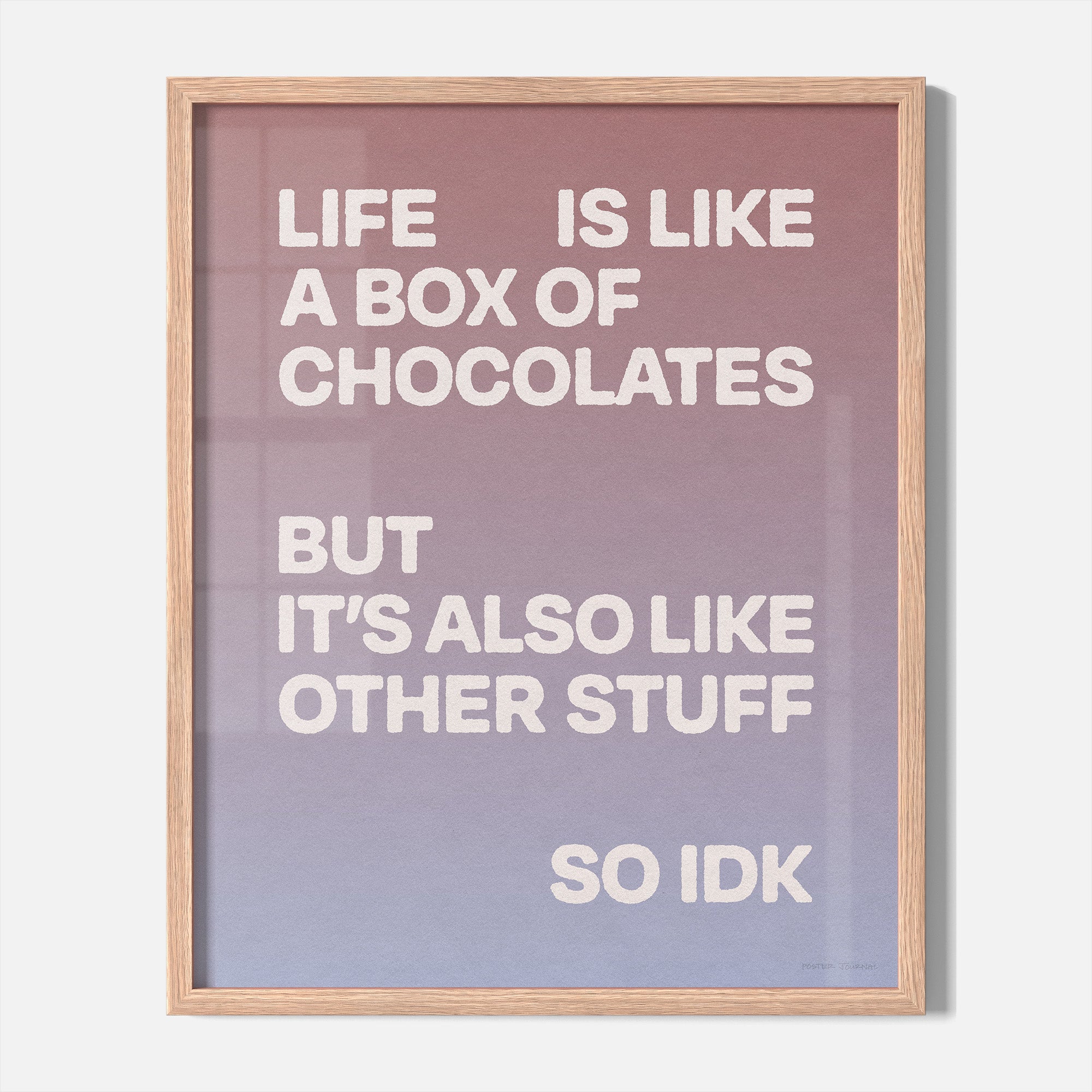 CHOCOLATES PRINT
