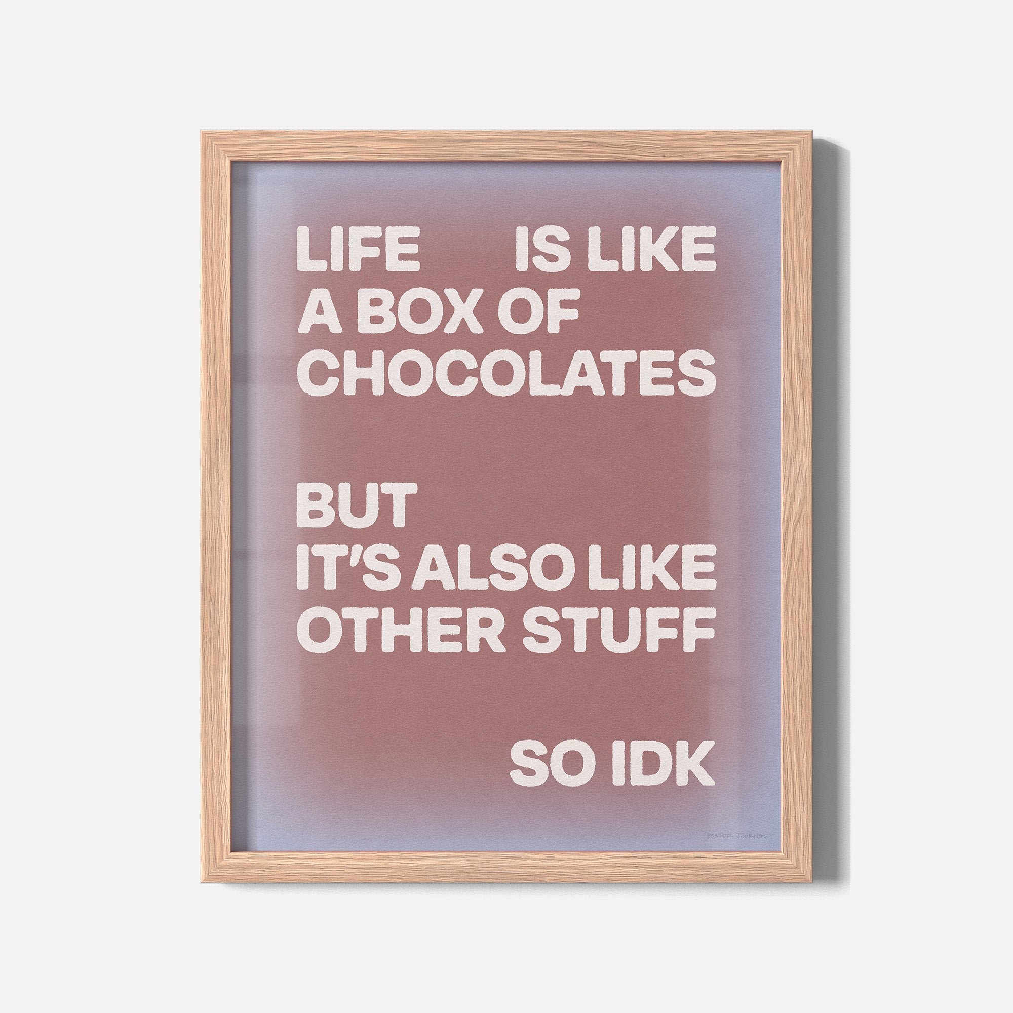 CHOCOLATES PRINT