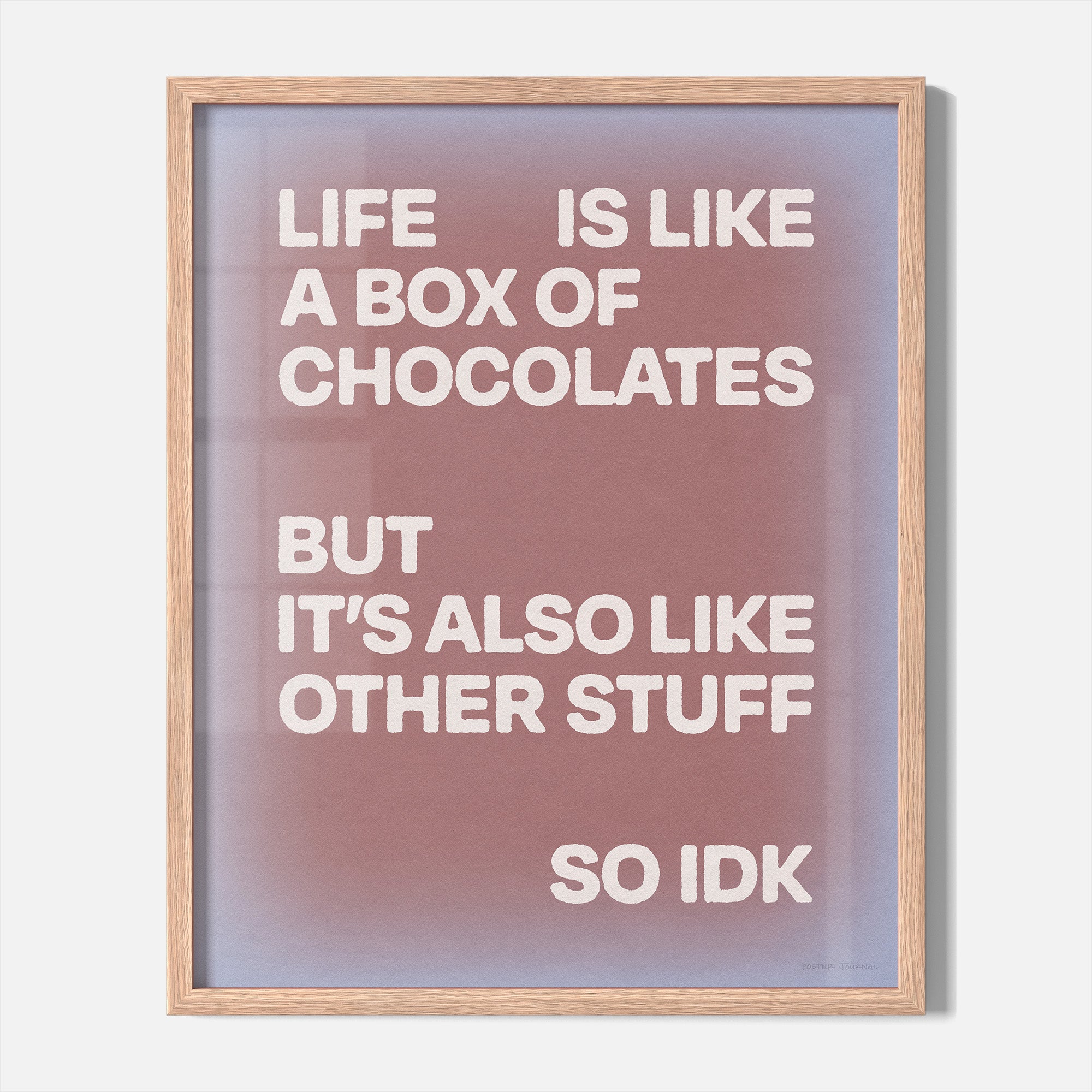 CHOCOLATES PRINT