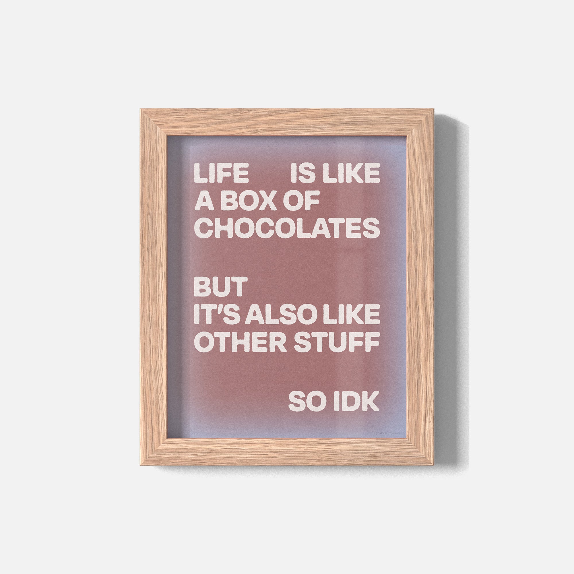 CHOCOLATES PRINT