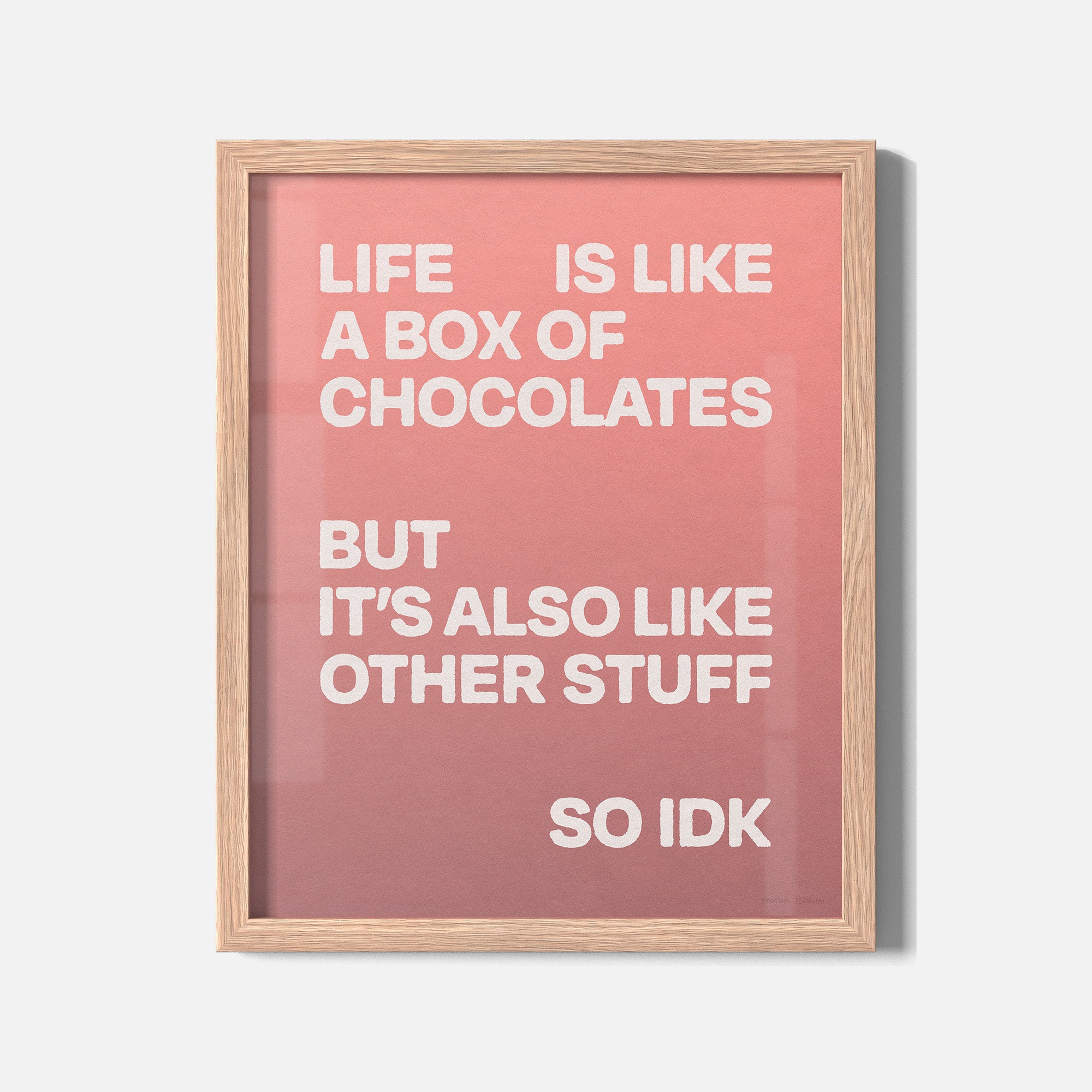 CHOCOLATES PRINT