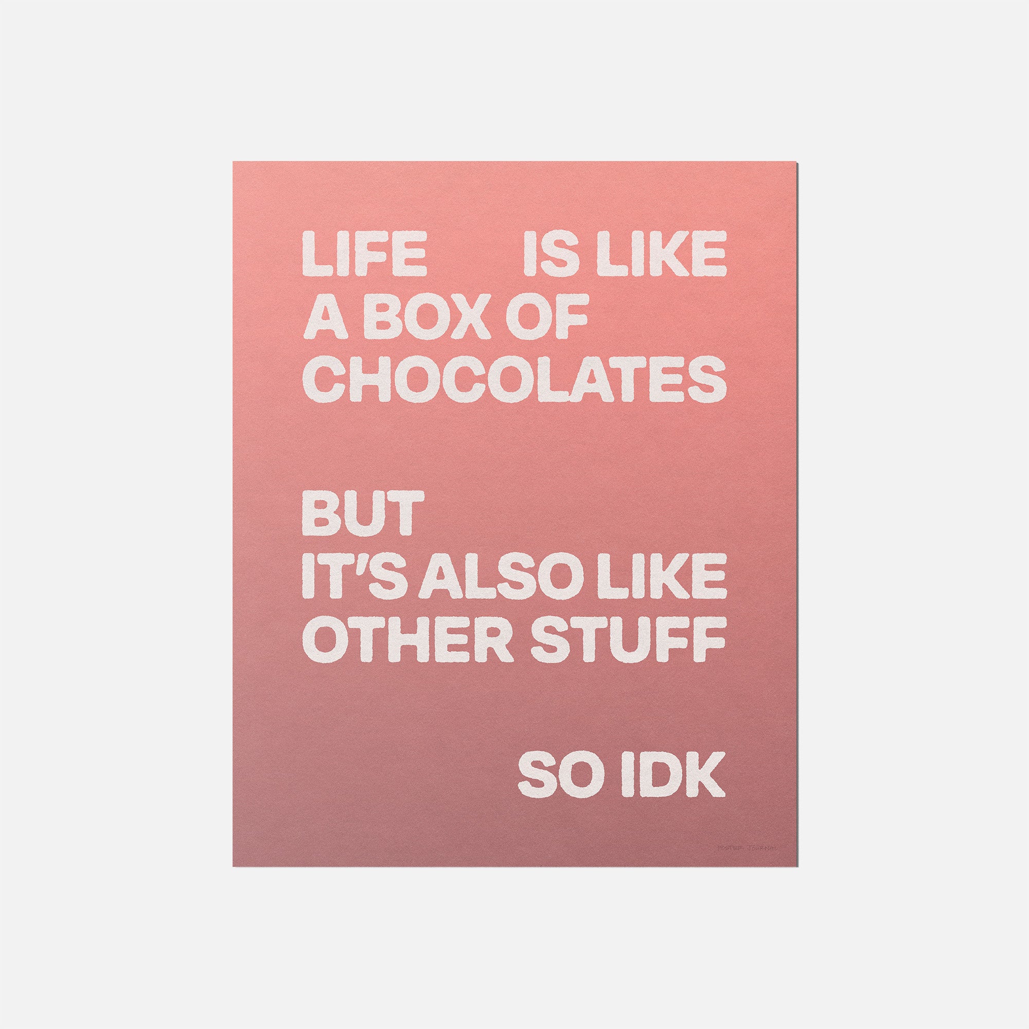 CHOCOLATES PRINT