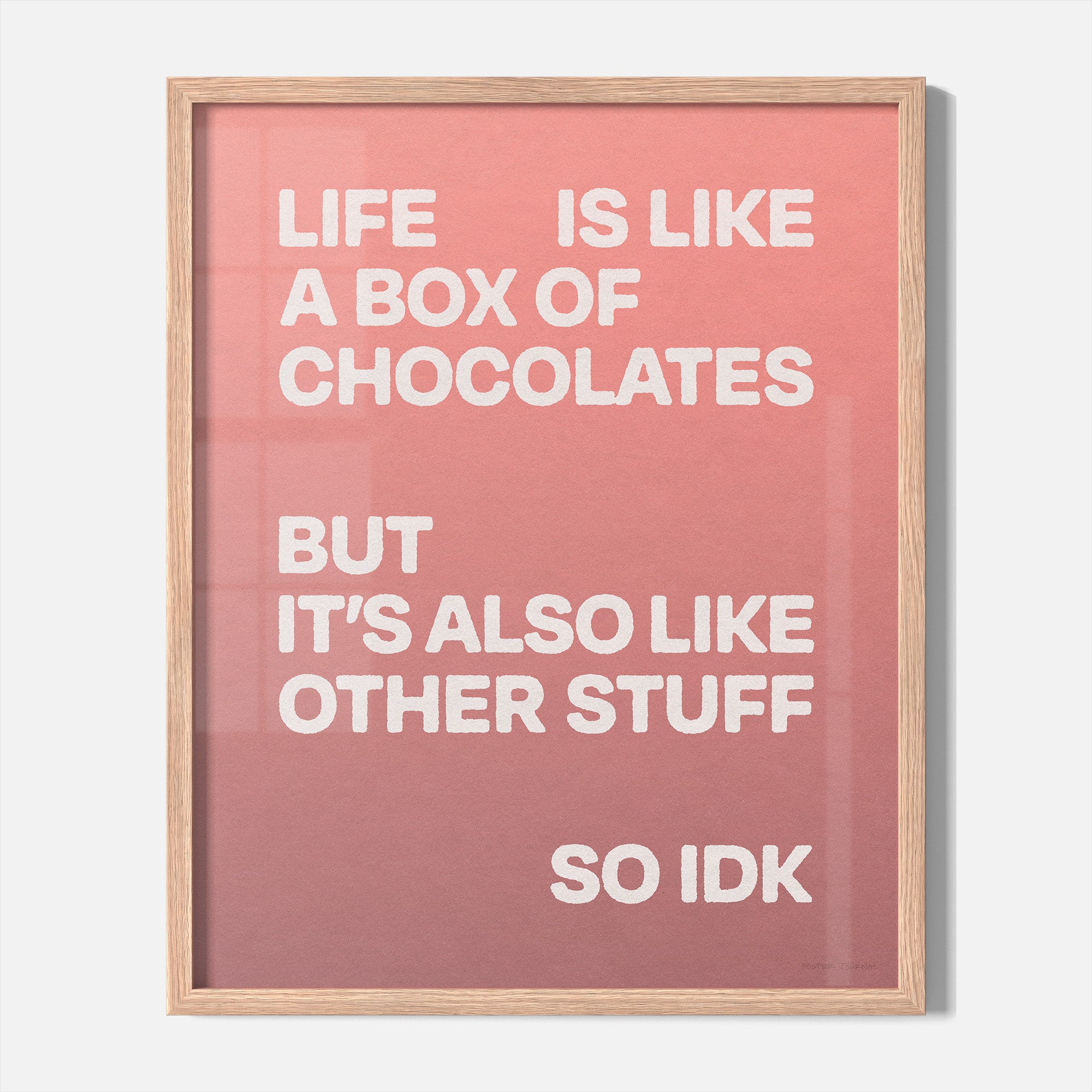 CHOCOLATES PRINT