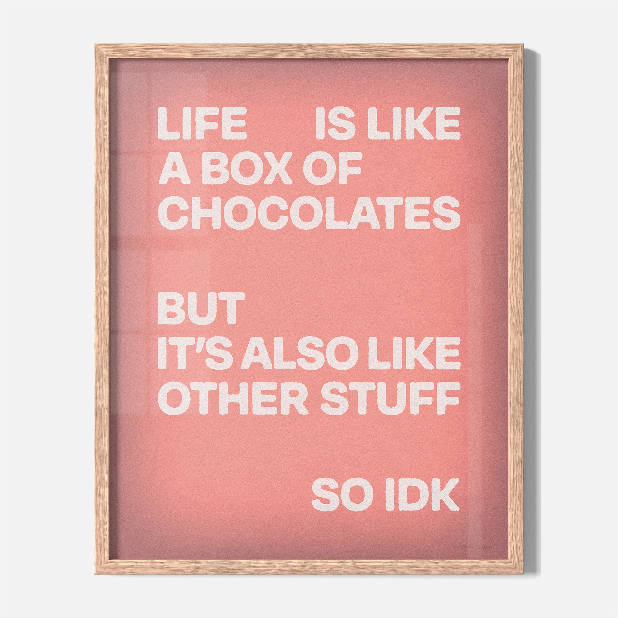 CHOCOLATES PRINT