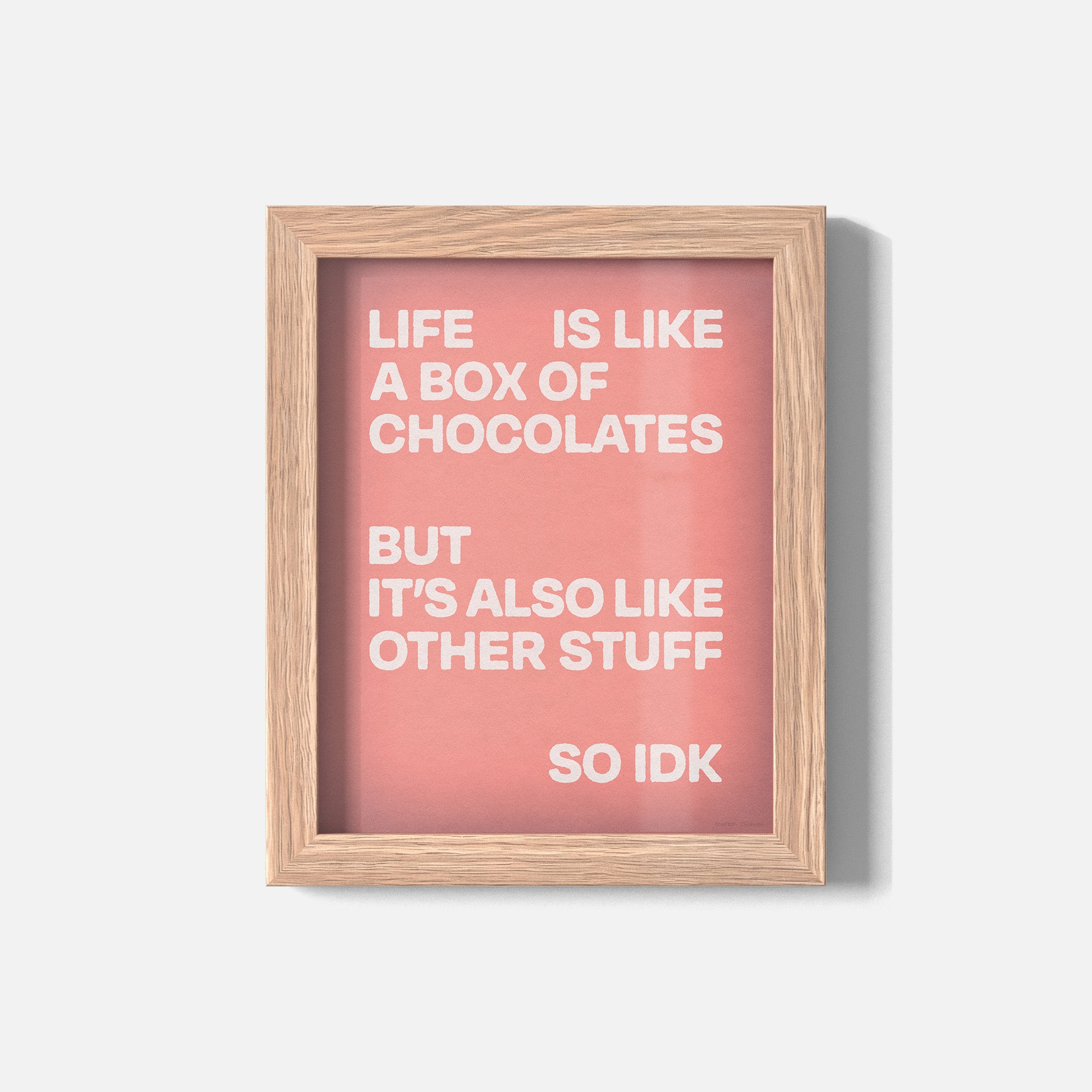 CHOCOLATES PRINT