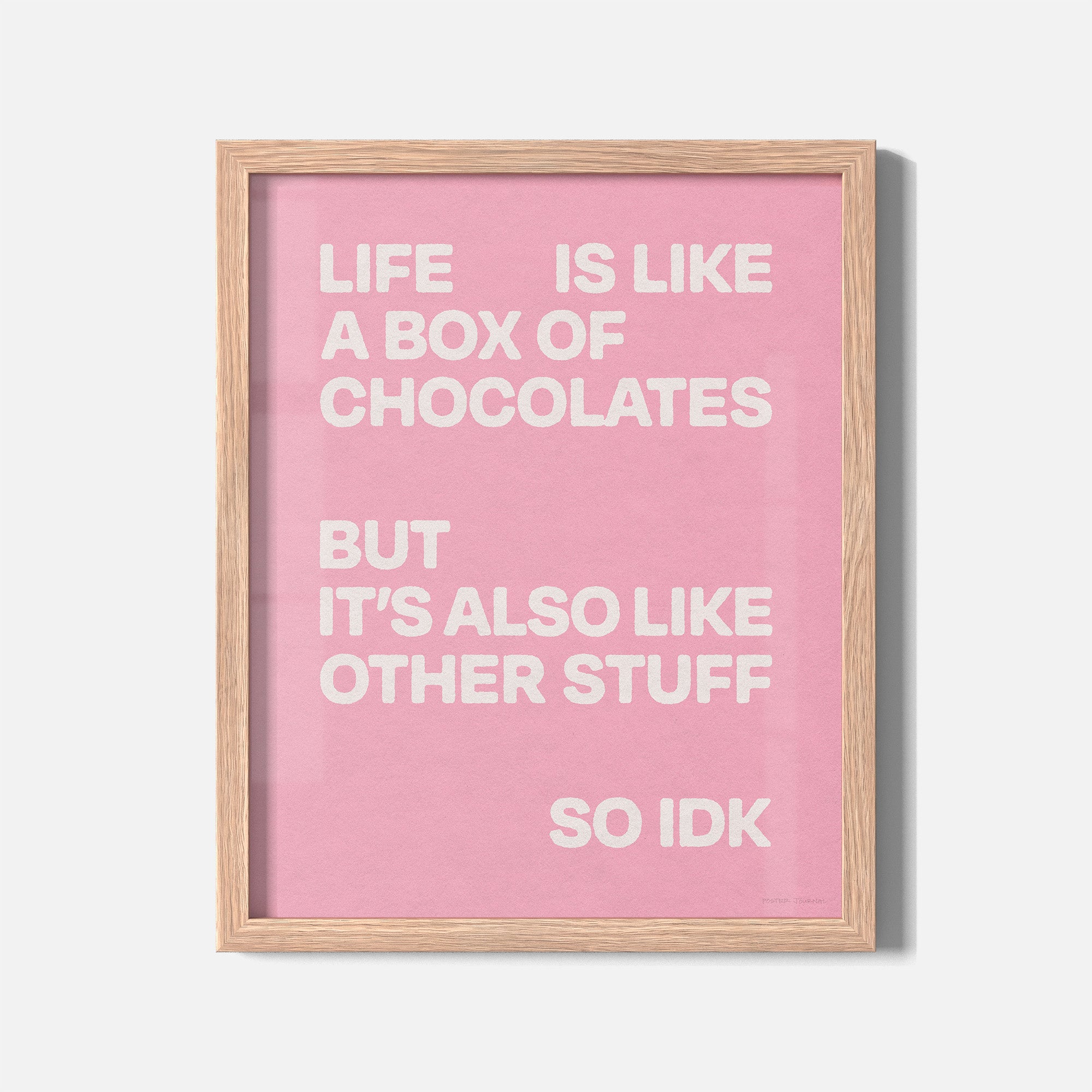 CHOCOLATES PRINT