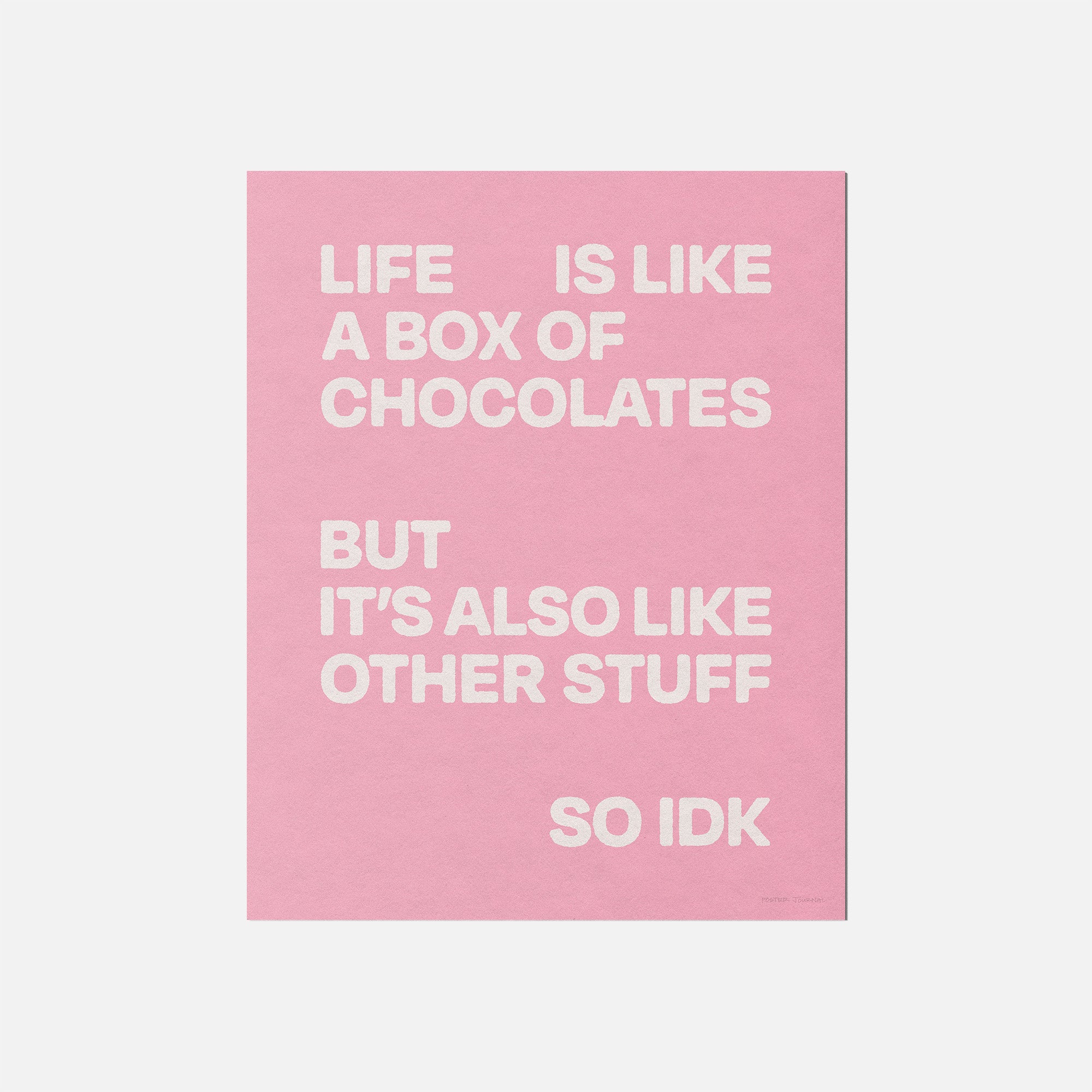 CHOCOLATES PRINT