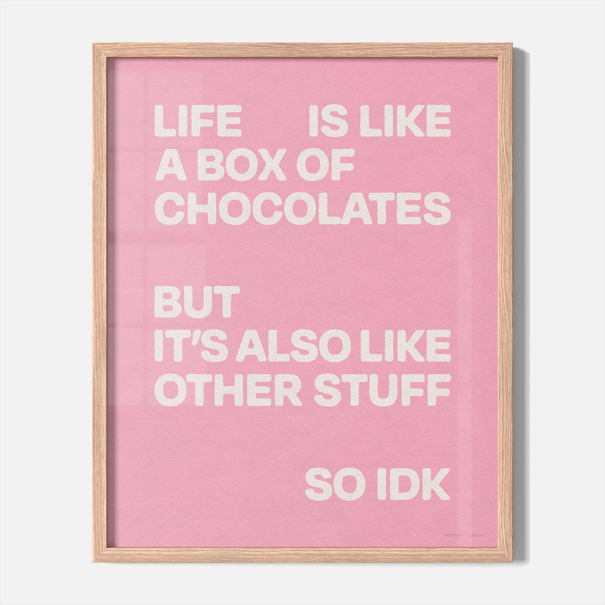 CHOCOLATES PRINT