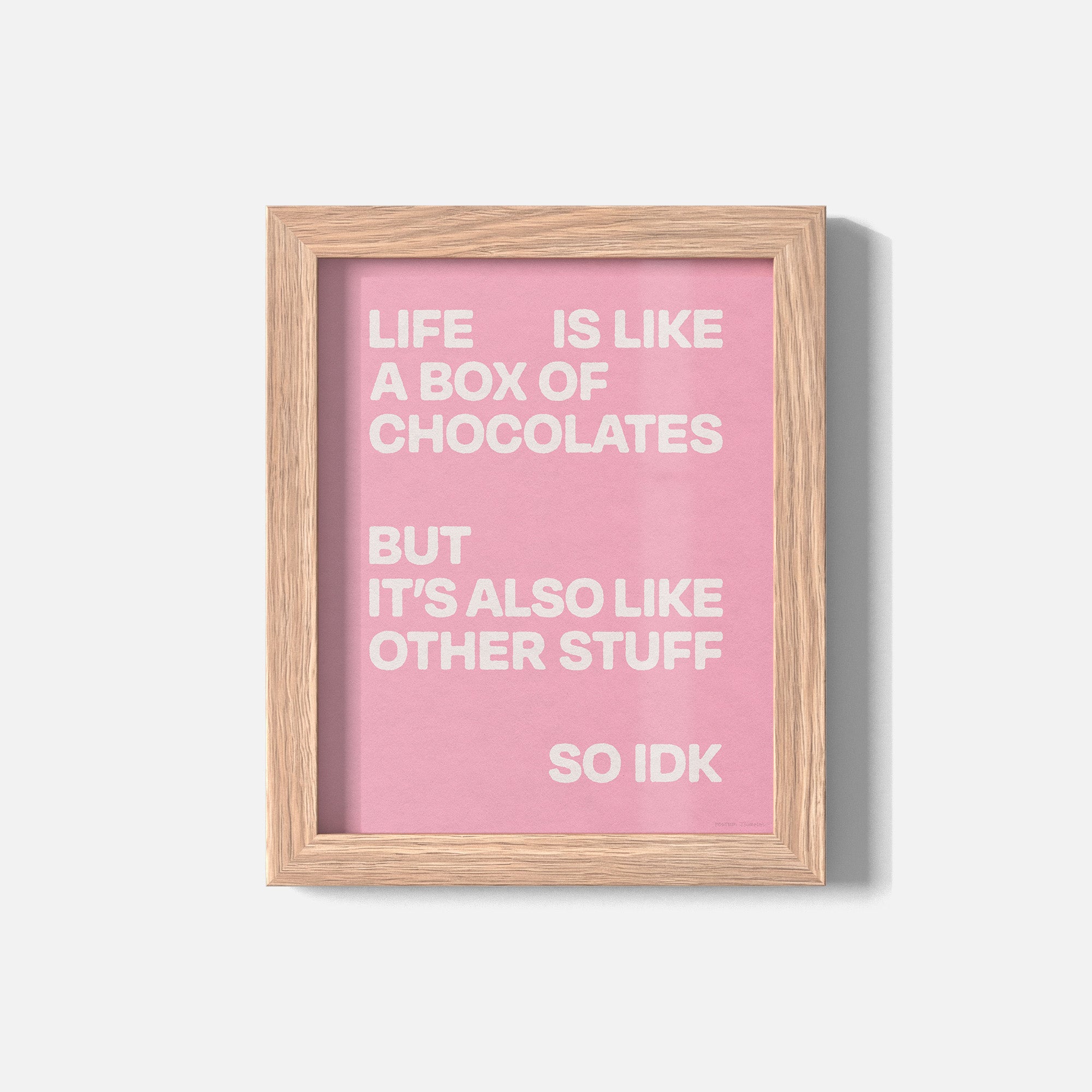 CHOCOLATES PRINT