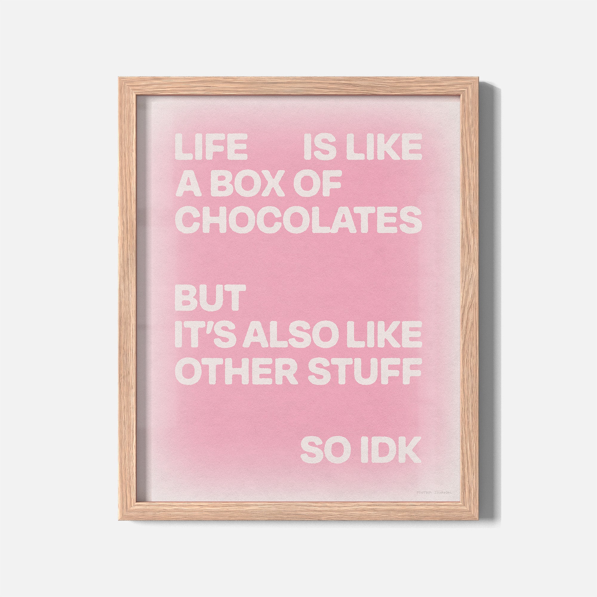 CHOCOLATES PRINT