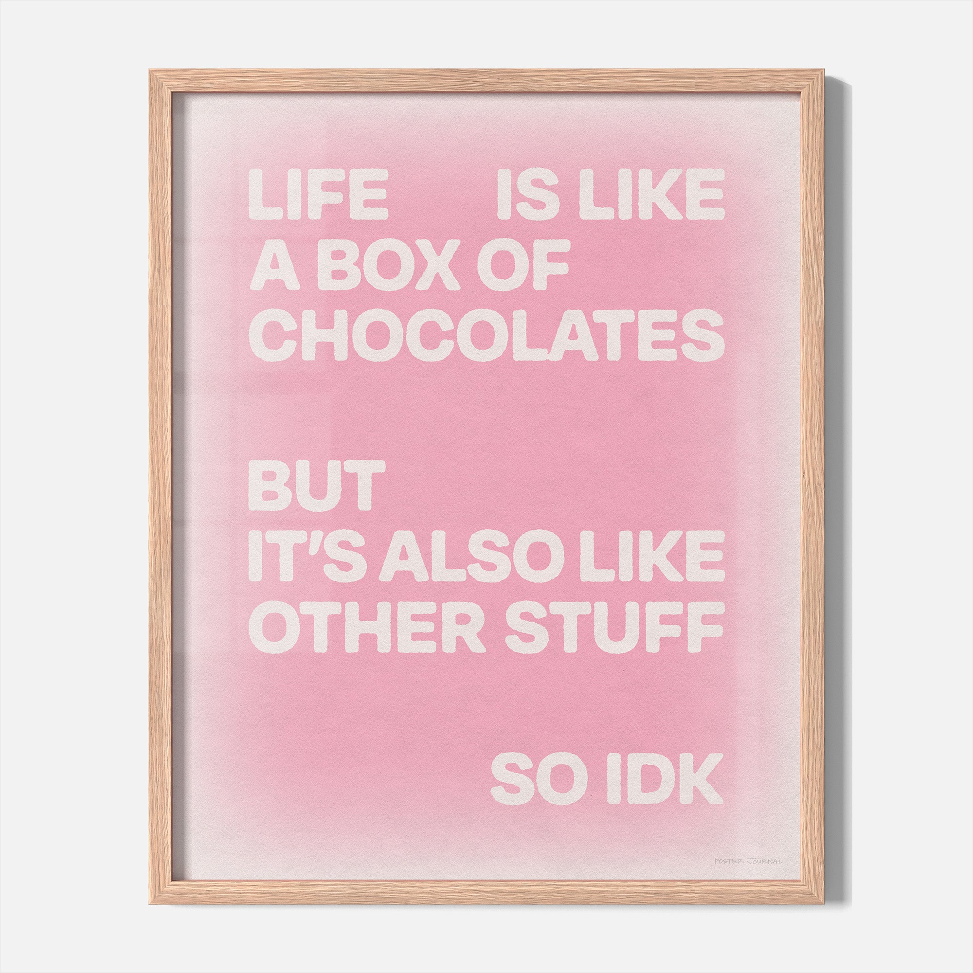 CHOCOLATES PRINT
